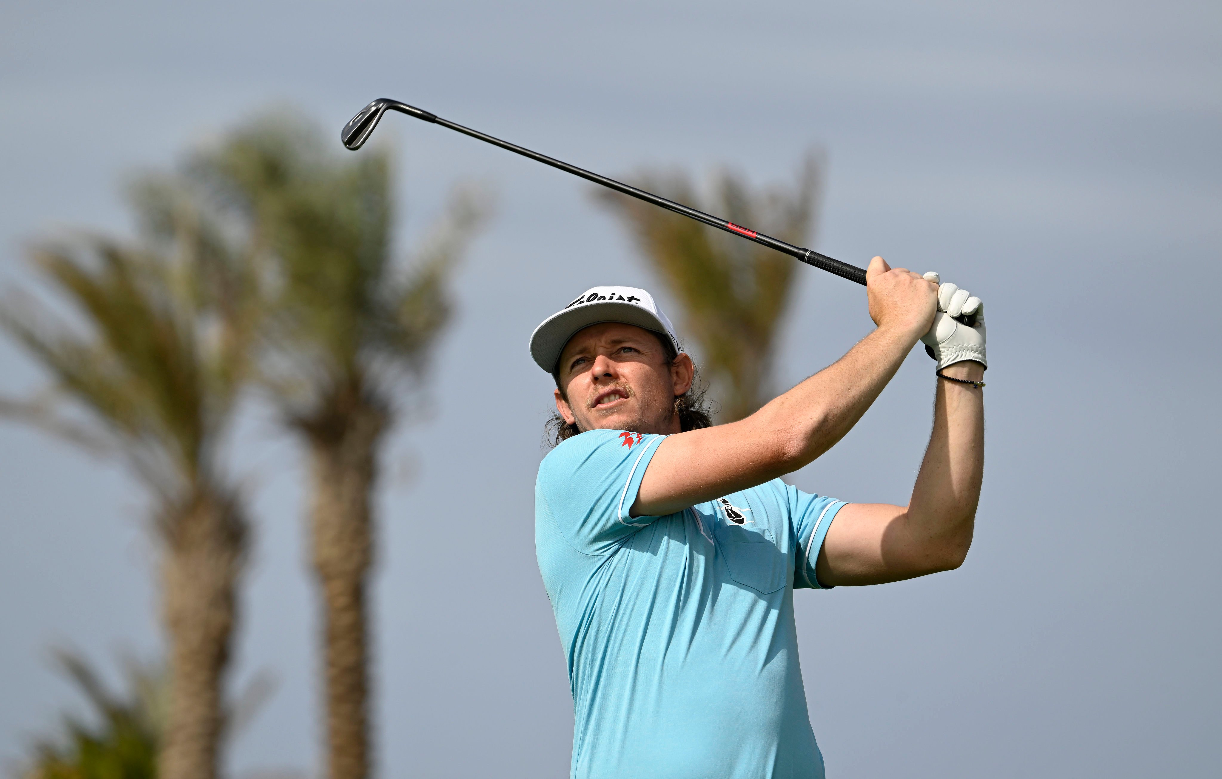 Cameron Smith during Wednesday’s pro-am event ahead of the PIF Saudi International. Photo: Asian Tour.