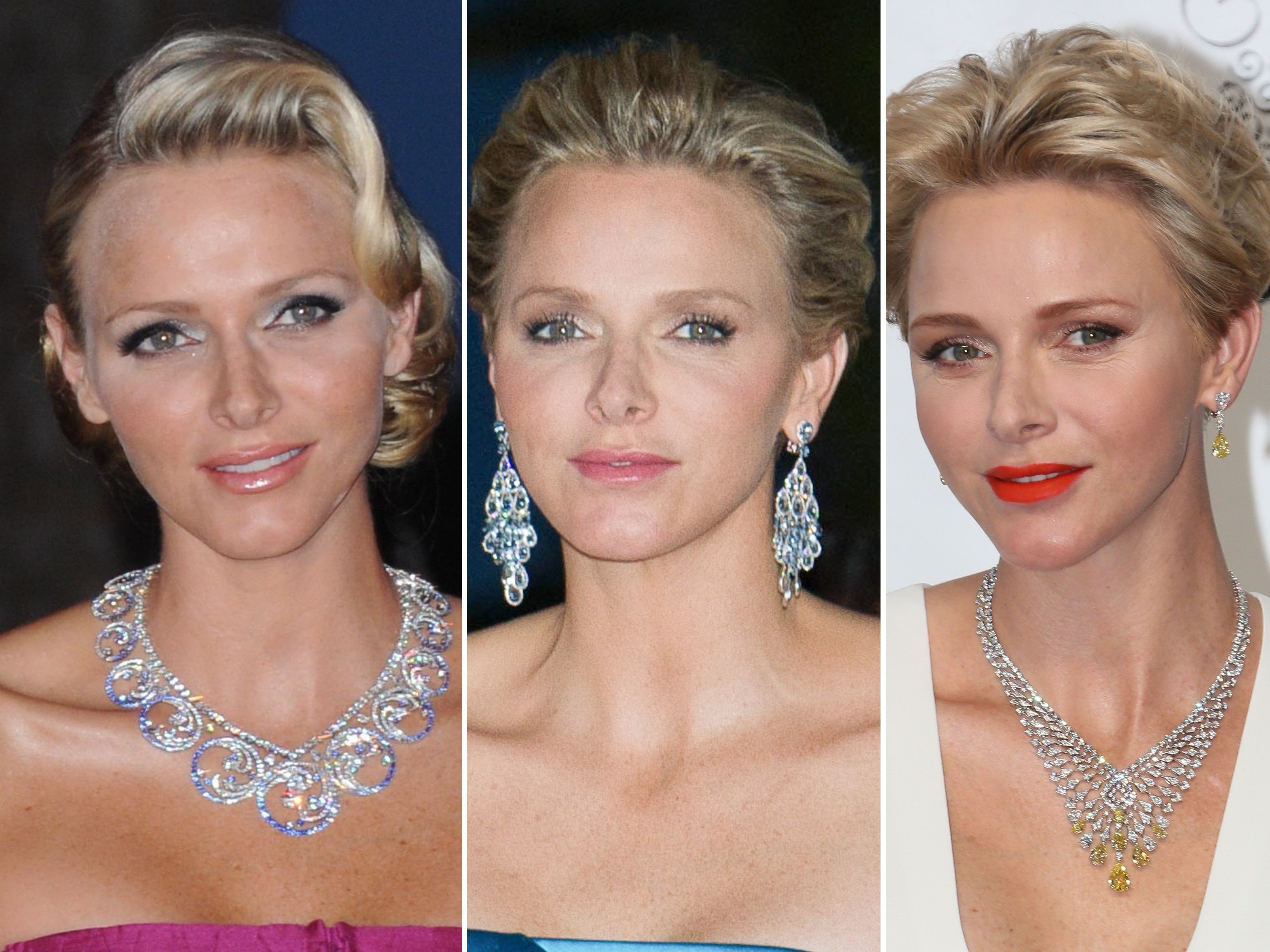 From Van Cleef & Arpels to Graff, Princess Charlene of Monaco definitely loves her classy (and pricey!) blinging pieces. Photos: SCMP, Getty Images, FilmMagic