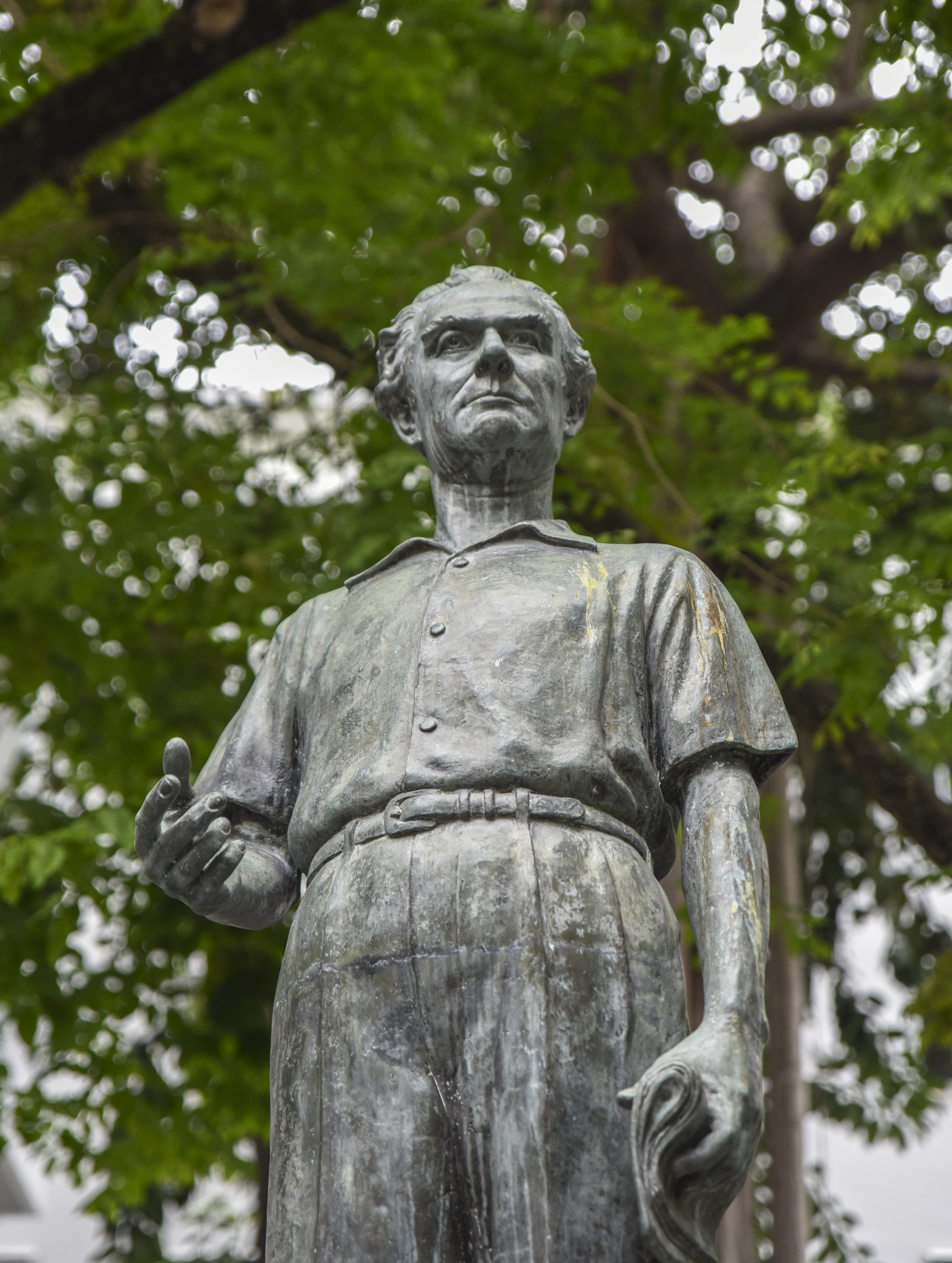 A statue of Corrado Feroci at Bangkok’s Silpakorn University. The Italian sculptor helped change the face of the Thai capital. Photo: Ronan O’Connell