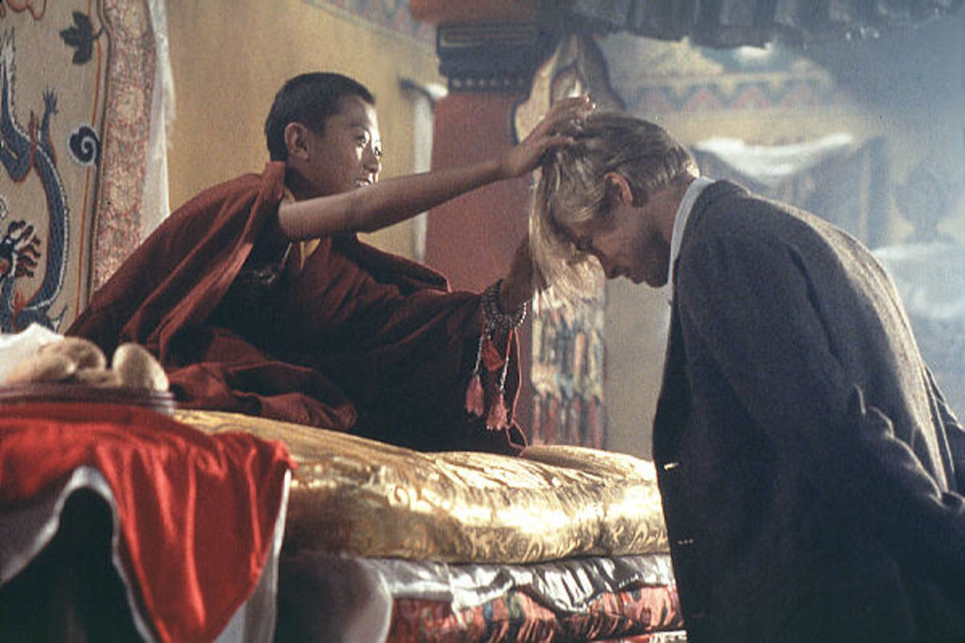 Brad pitt 7 2025 years in tibet