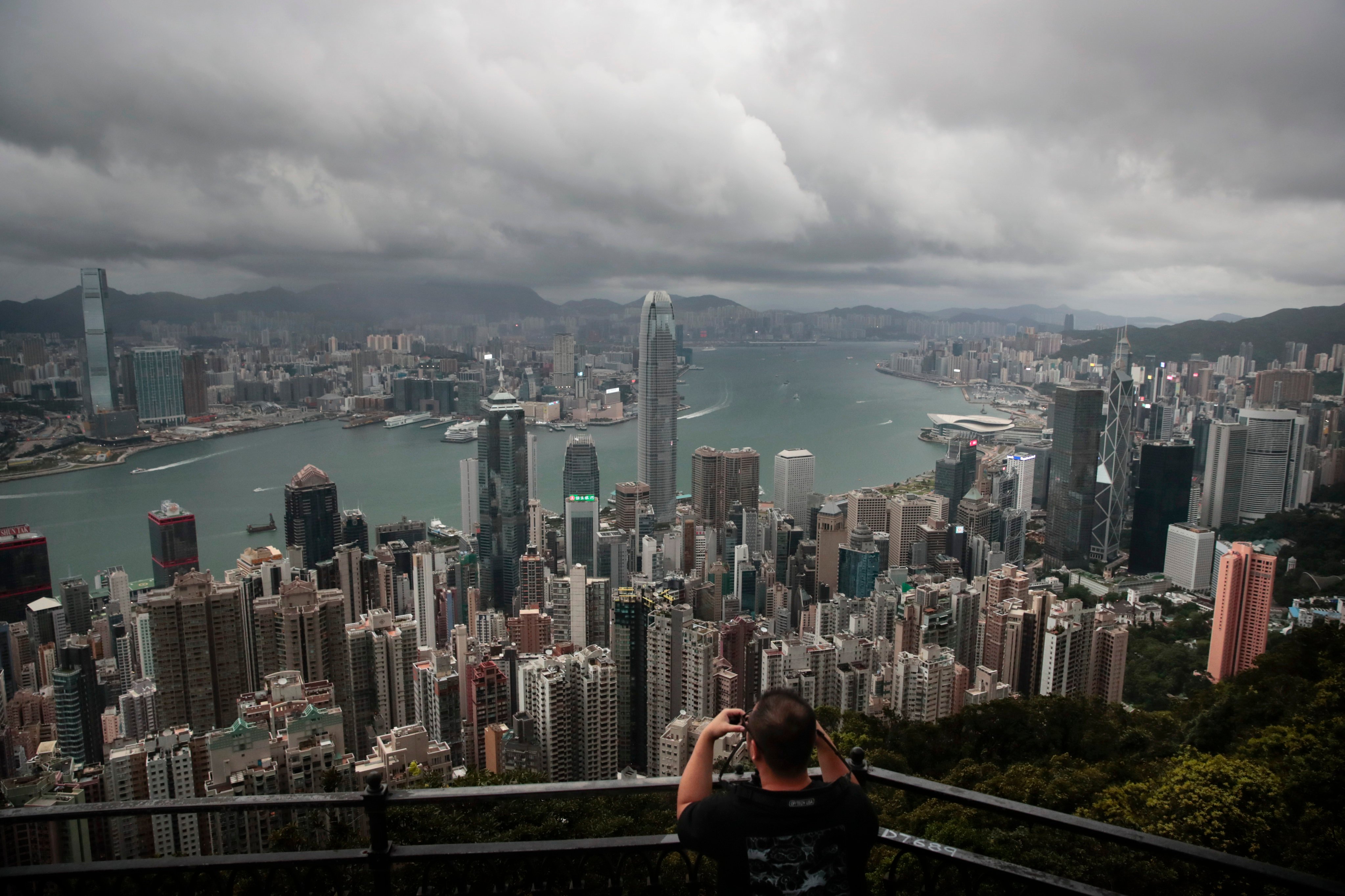 More than 200,000 residents left Hong Kong between mid-2020 and last summer, escaping prolonged pandemic restrictions that were increasingly out of step with the rest of the world. Photo: AP