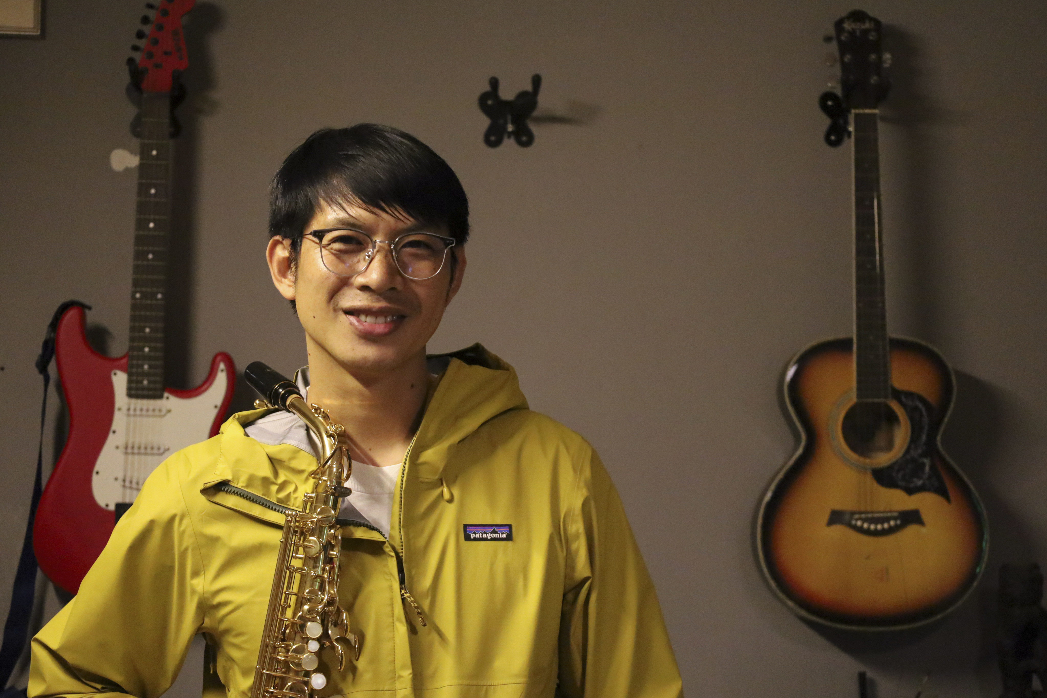 Chiang Mai native Pharadon Phonamnuai picked up the saxophone as a teen and busked around the world. He’s written a book about his travels, and now owns a jazz club in his home city. Photo: Thomas Bird