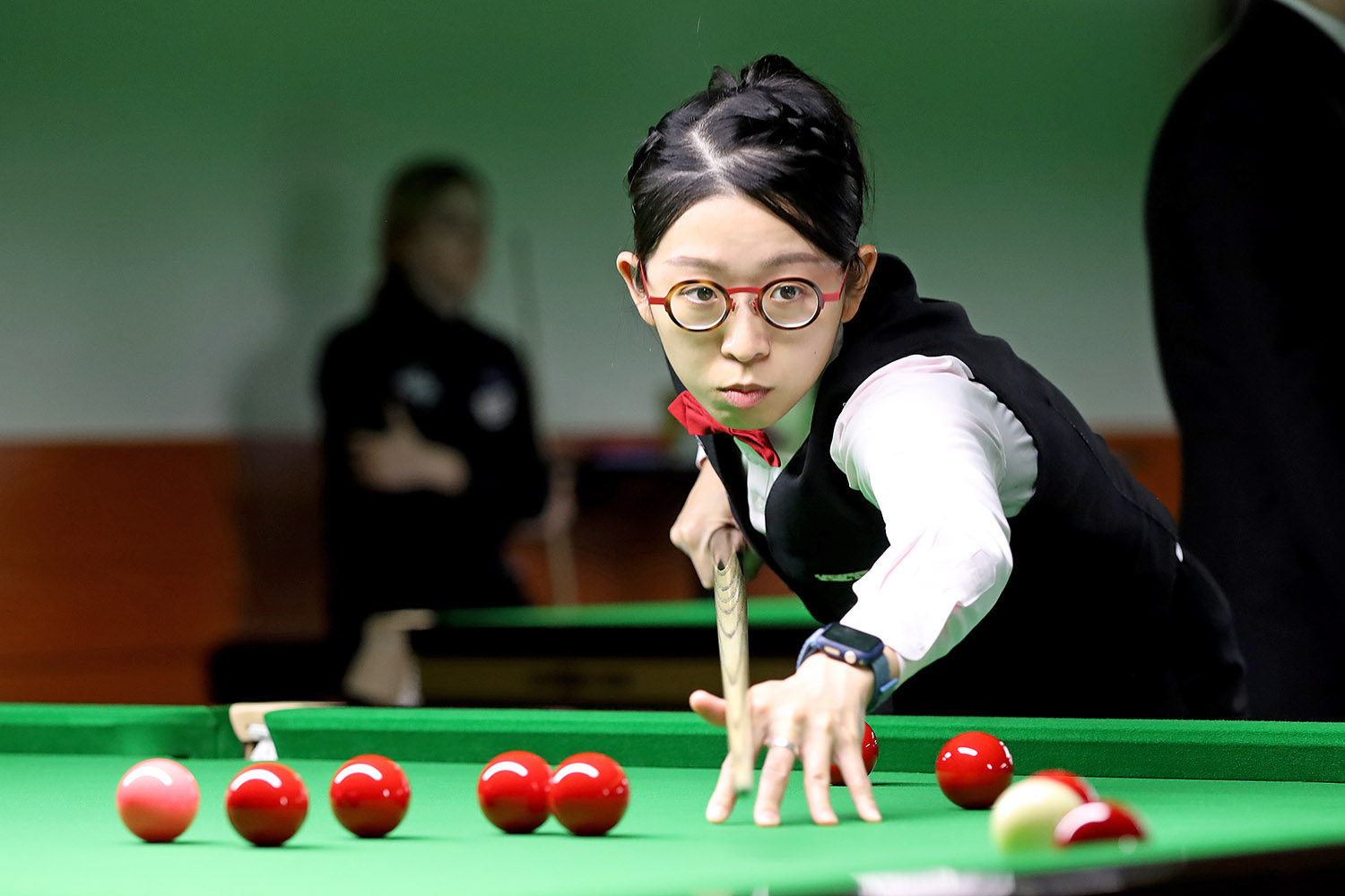 World No 3 Ng On-yee was eliminated early from the Asia-Pacific Women’s Snooker Championship. Photo: WWS