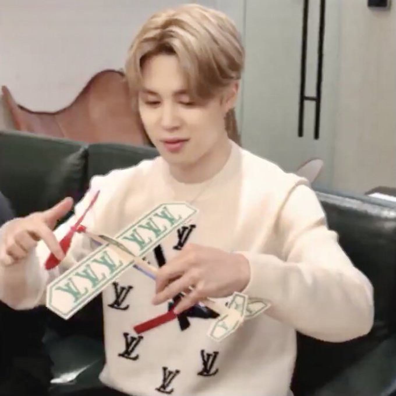 BTS's Jimin sells out the Louis Vuitton pullover he wore in an