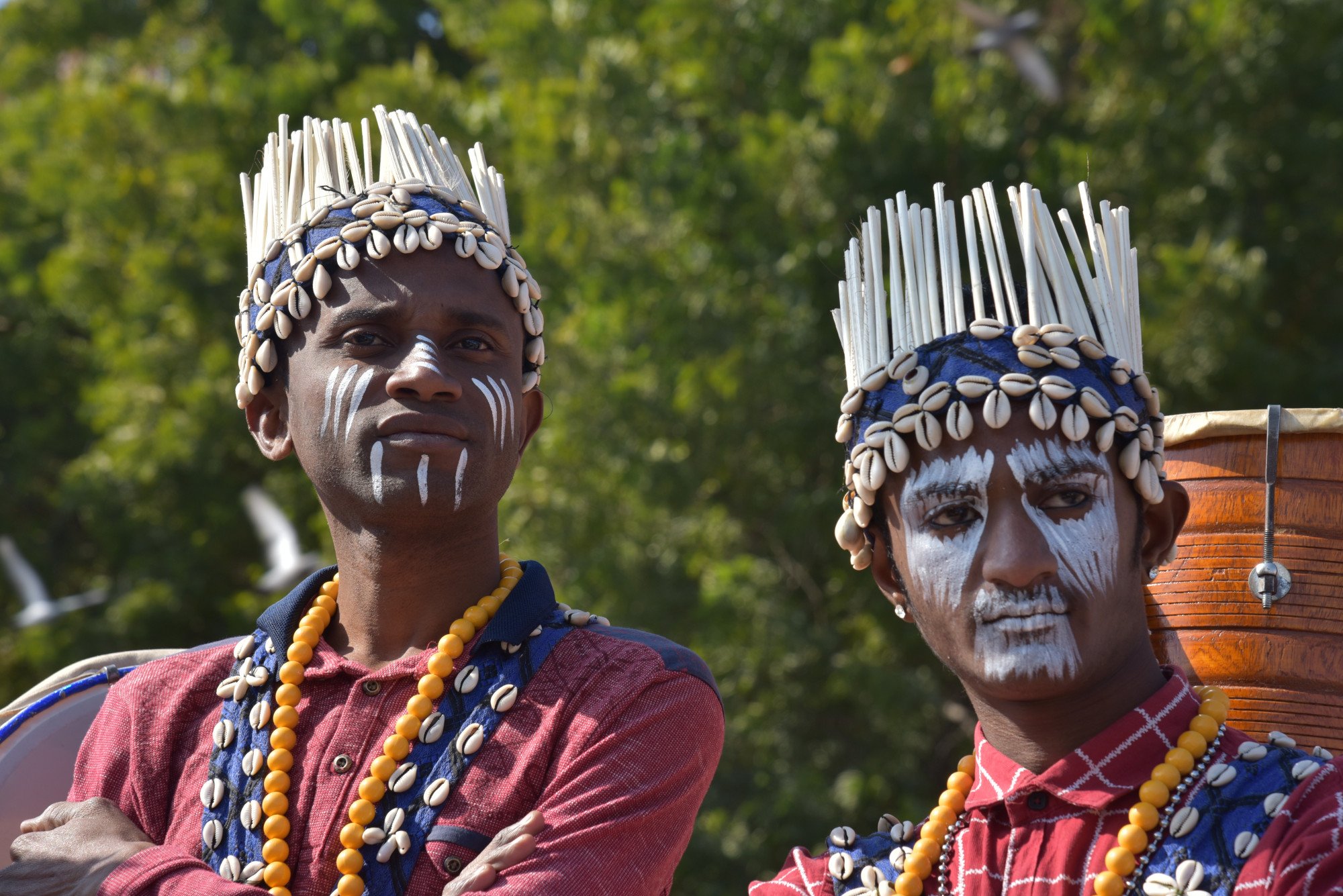 A festival featuring Dhamaals – music and dance performances – in Gujarat, India. Photo: Shutterstock