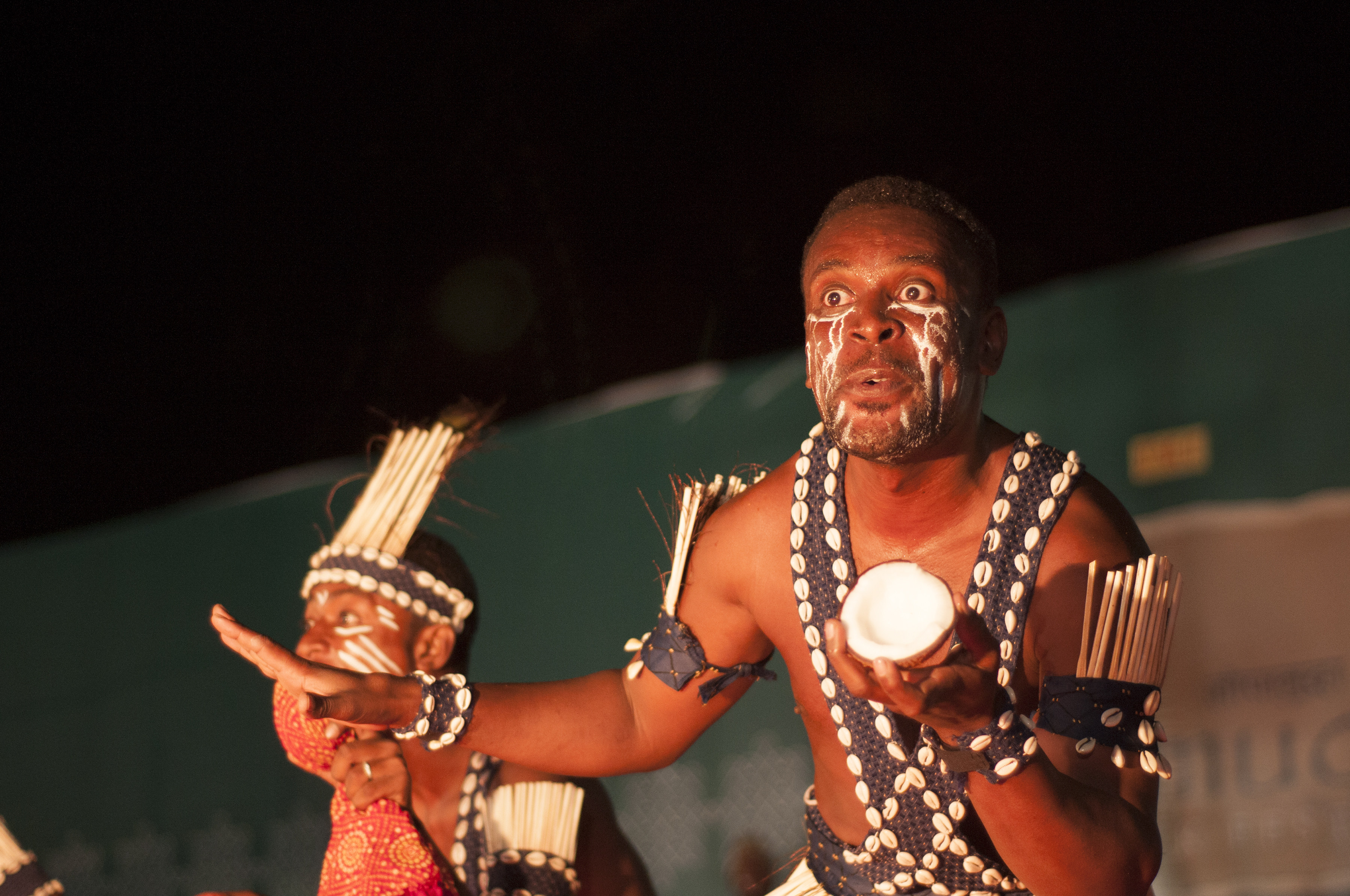 A Siddi man performs in a traditional festival. Siddis came to India from Africa centuries ago. Photo: Shutterstock