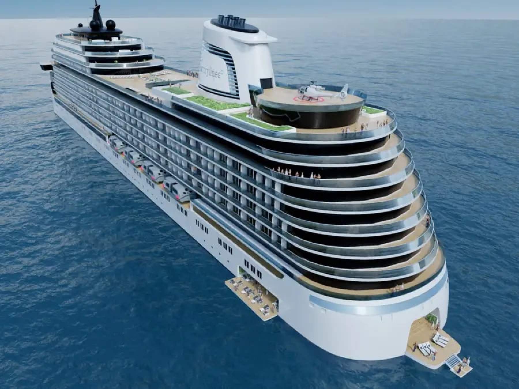 Inside the luxury cruise ship that allows residents to live at sea