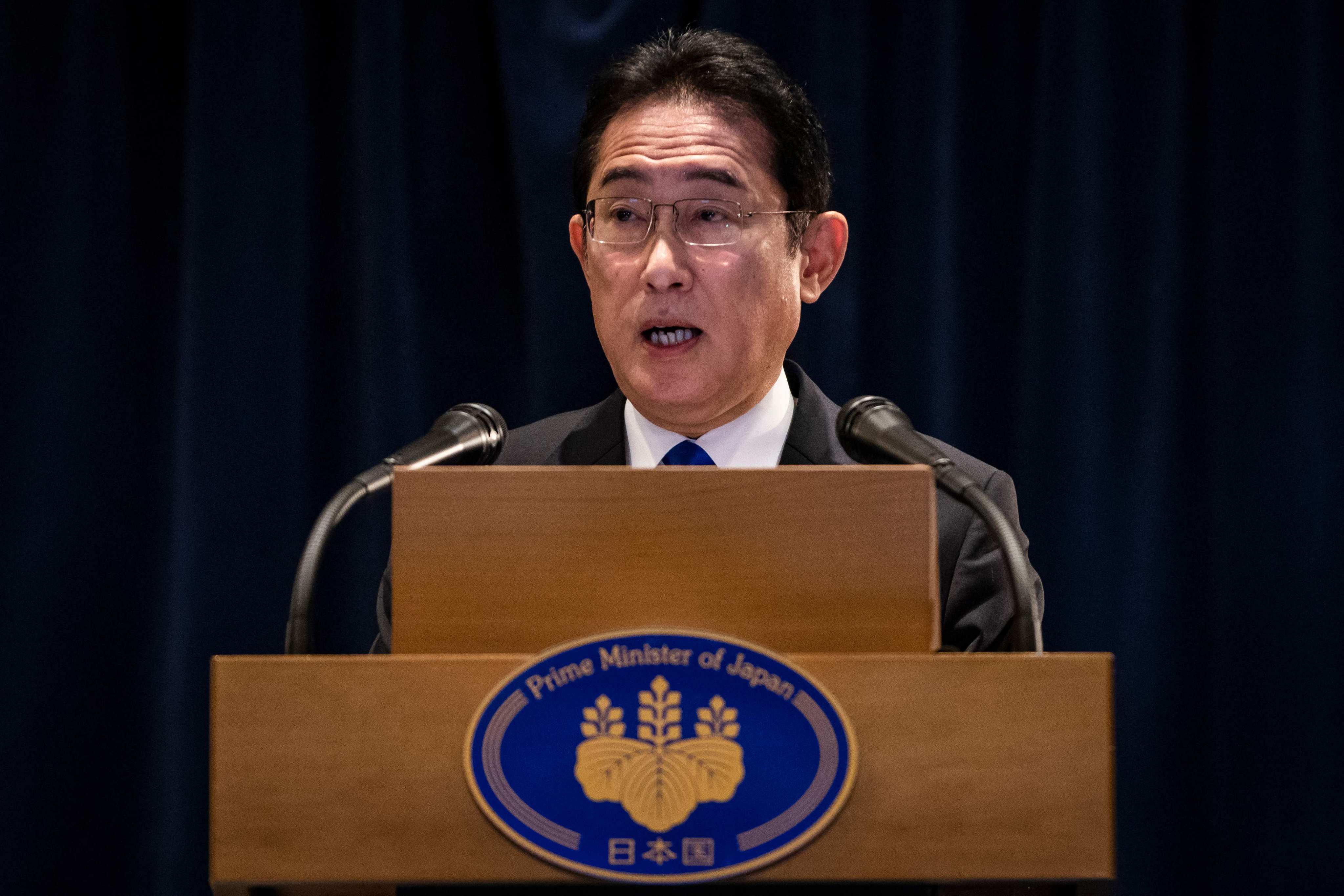 Japanese Prime Minister Fumio Kishida visited the Group of Seven members last month to confirm further collaboration and deepen security cooperation with these countries. Photo: AFP