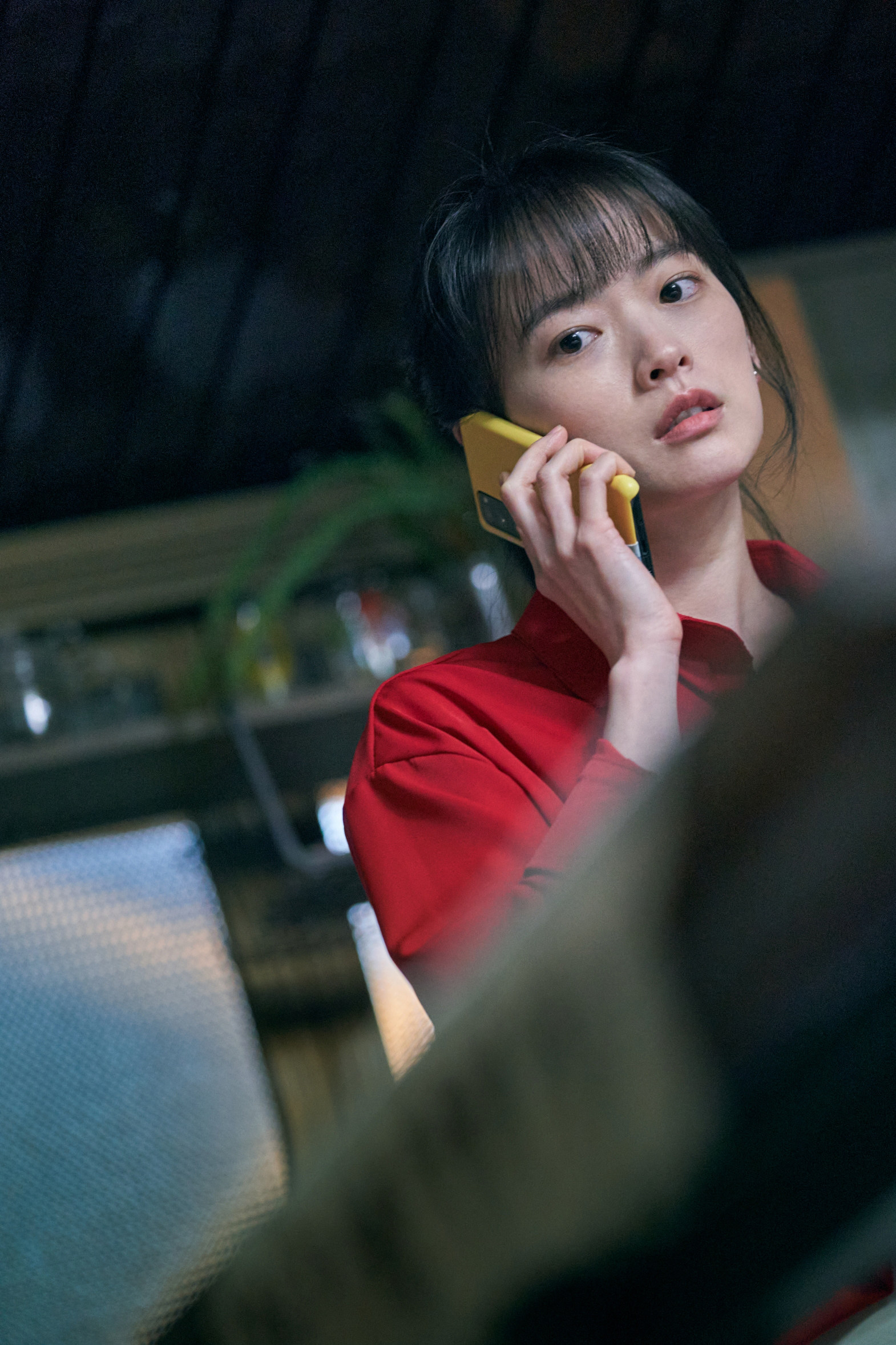 Chun Woo-hee as Nami in a still from Unlocked. Photo: Netflix.