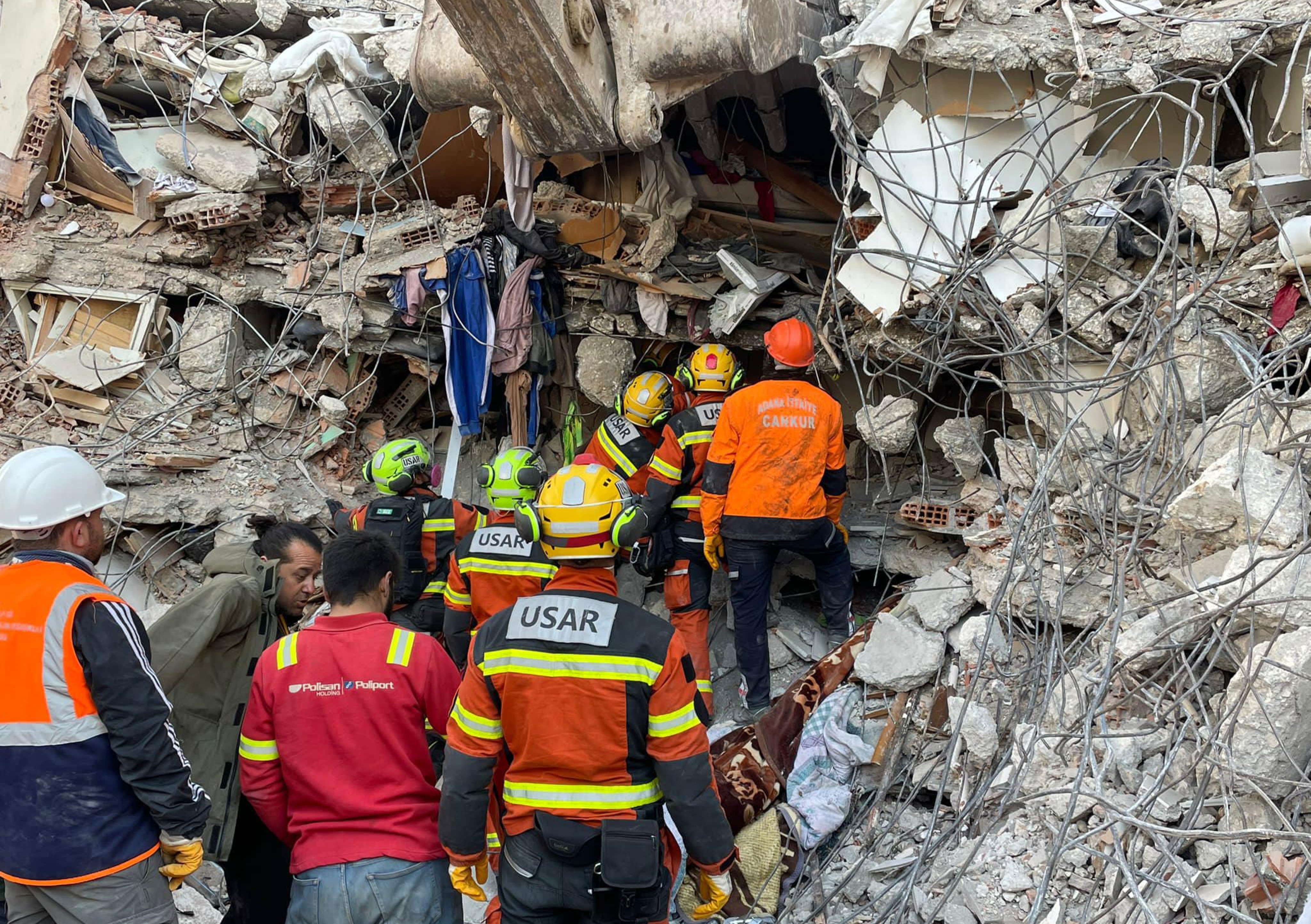 The Hong Kong rescue team has been praised for its efforts in Turkey. Photo: Handout 