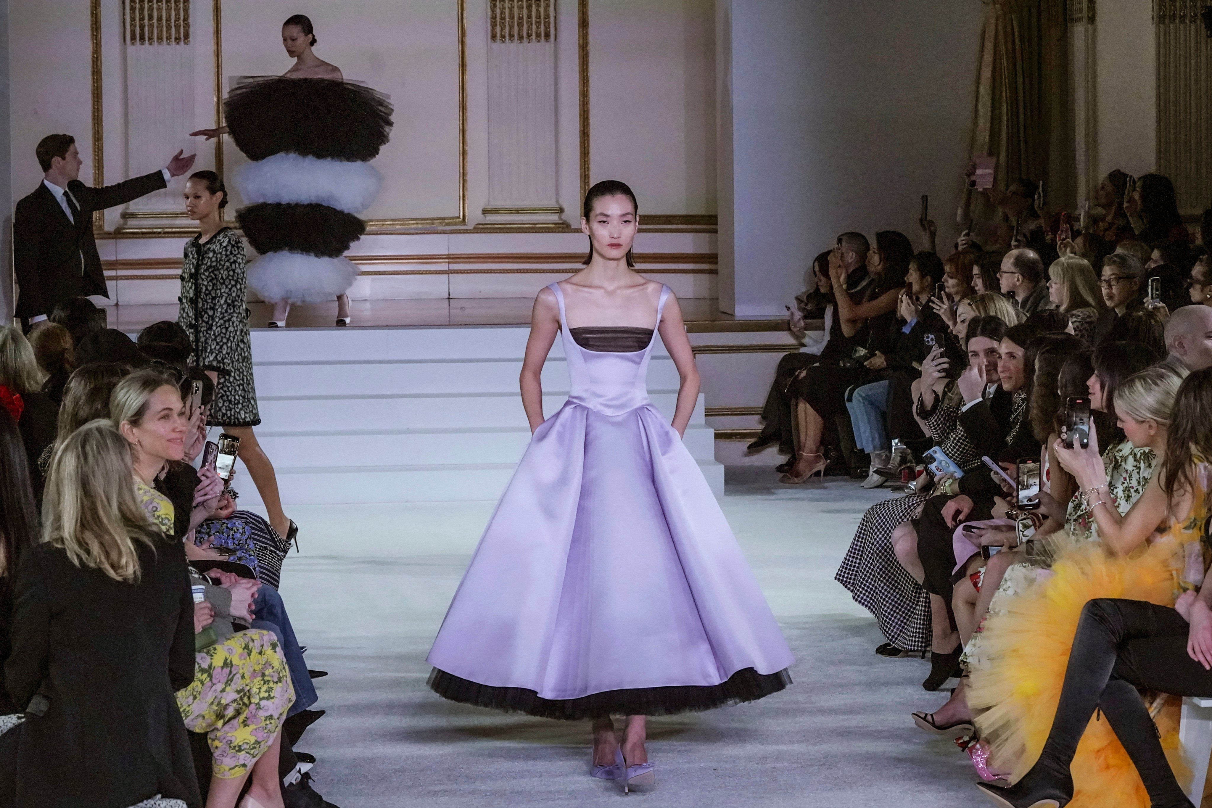 New York Fashion Week 2023: Carolina Herrera brings romance and grandeur  from Wes Gordon at the Plaza Hotel, with Cinderella dresses and Empress  Elisabeth of Austria-inspired designs