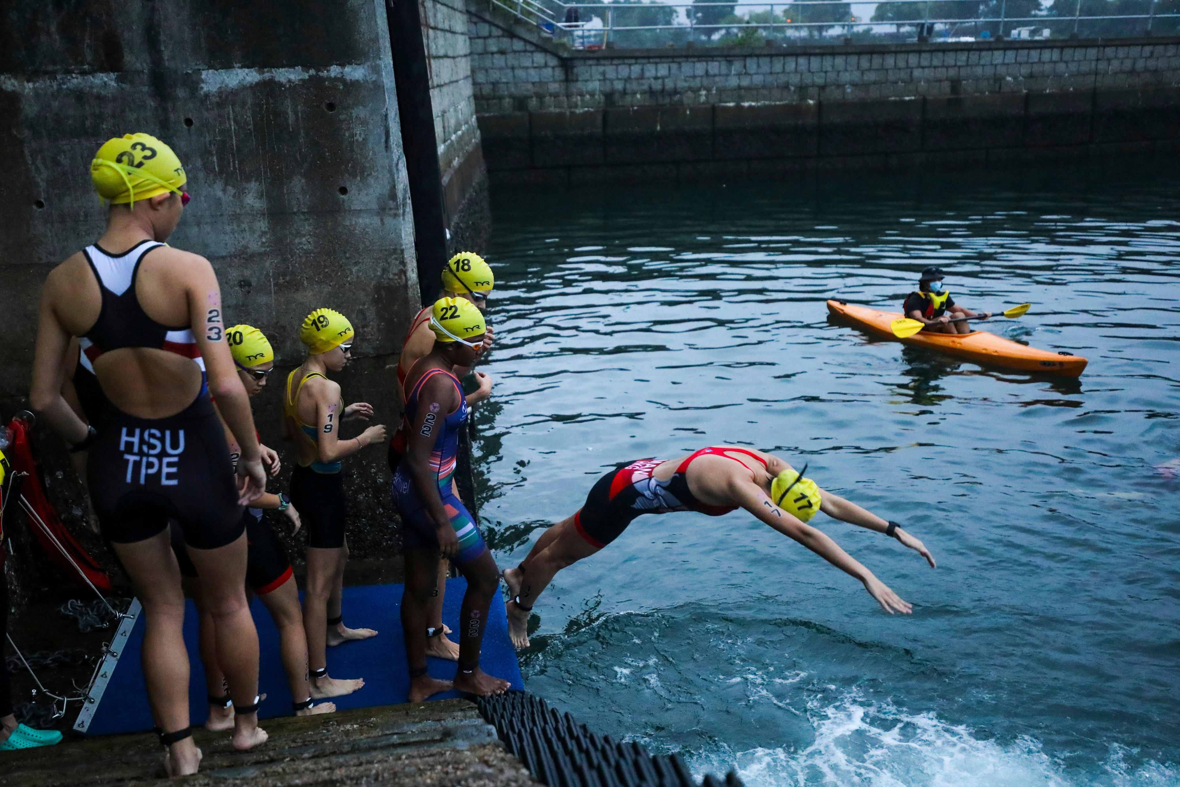 The Asia Triathlon Cup will be held twice in Hong Kong this year. Photo: Xiaomei Chen