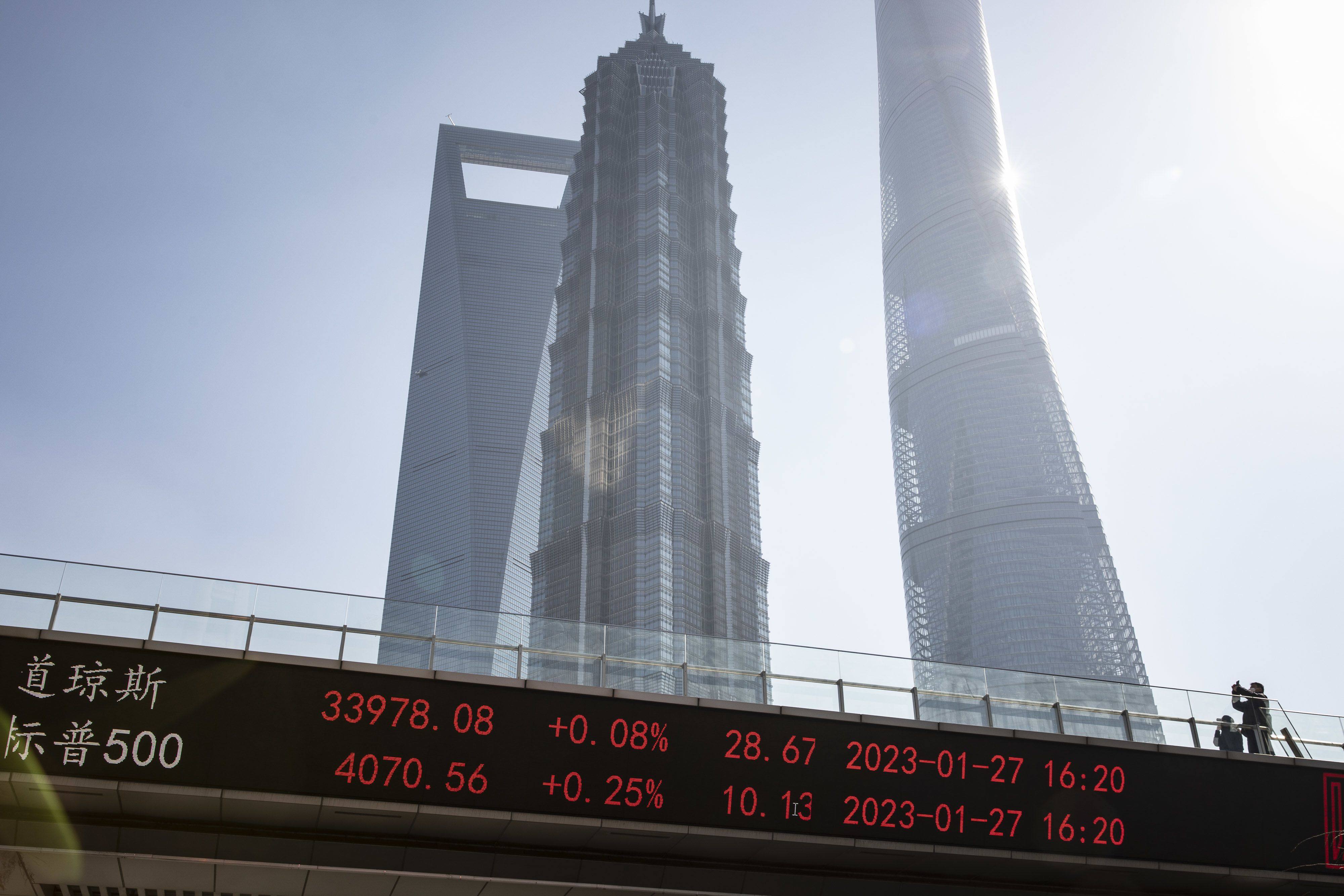 Shanghai’s Lujiazui financial district. China is the ‘most important ascending power’ for investors to understand, Ray Dalio said in a LinkedIn post last week. Photo: Bloomberg