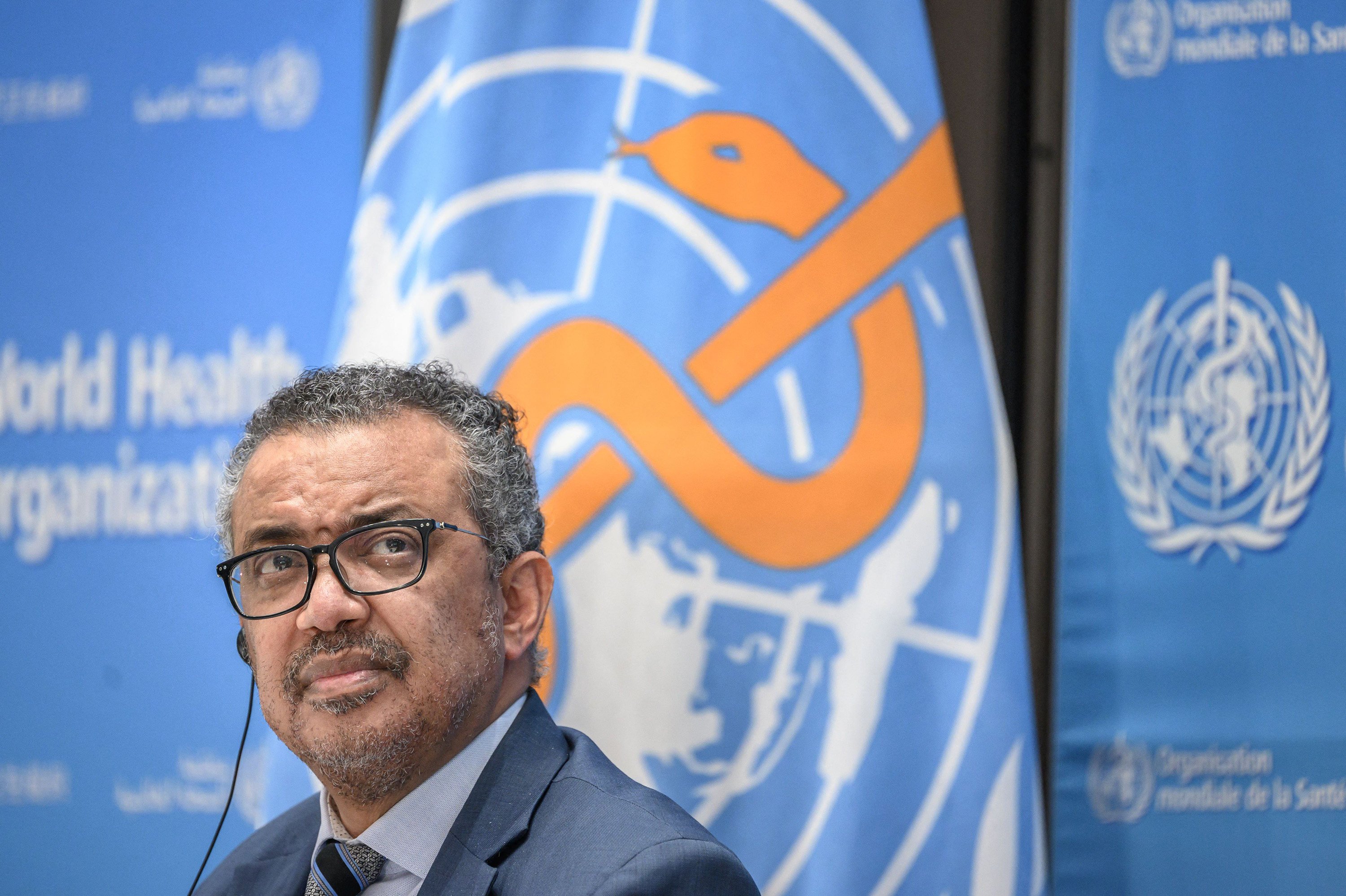 WHO chief Tedros Adhanom Ghebreyesus said his agency sent a letter to a “top official in China” to ask for cooperation in studying the origins of Covid-19.  Photo: AFP