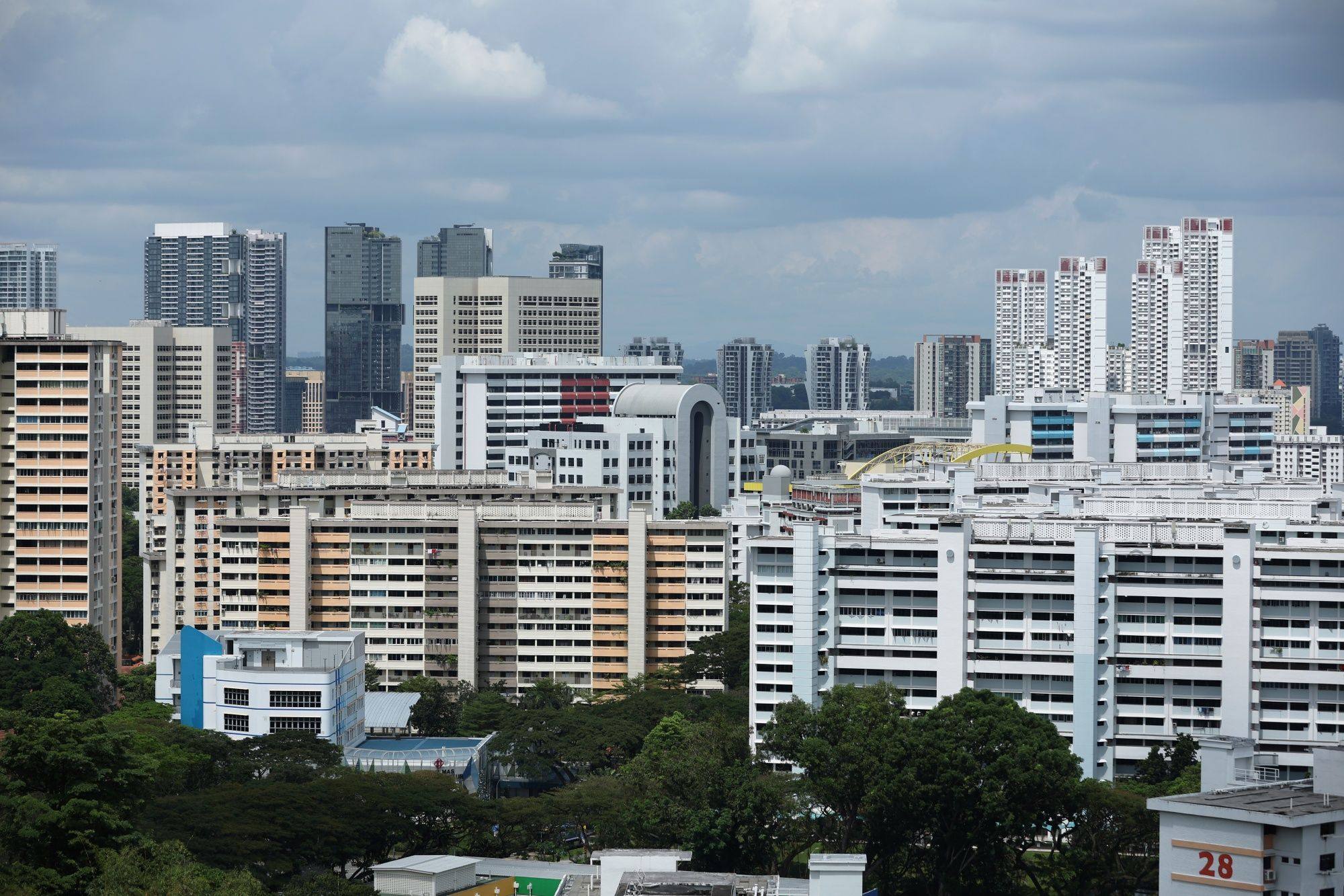 Residential buildings in Singapore on January 3, 2023. Photo: Bloomberg