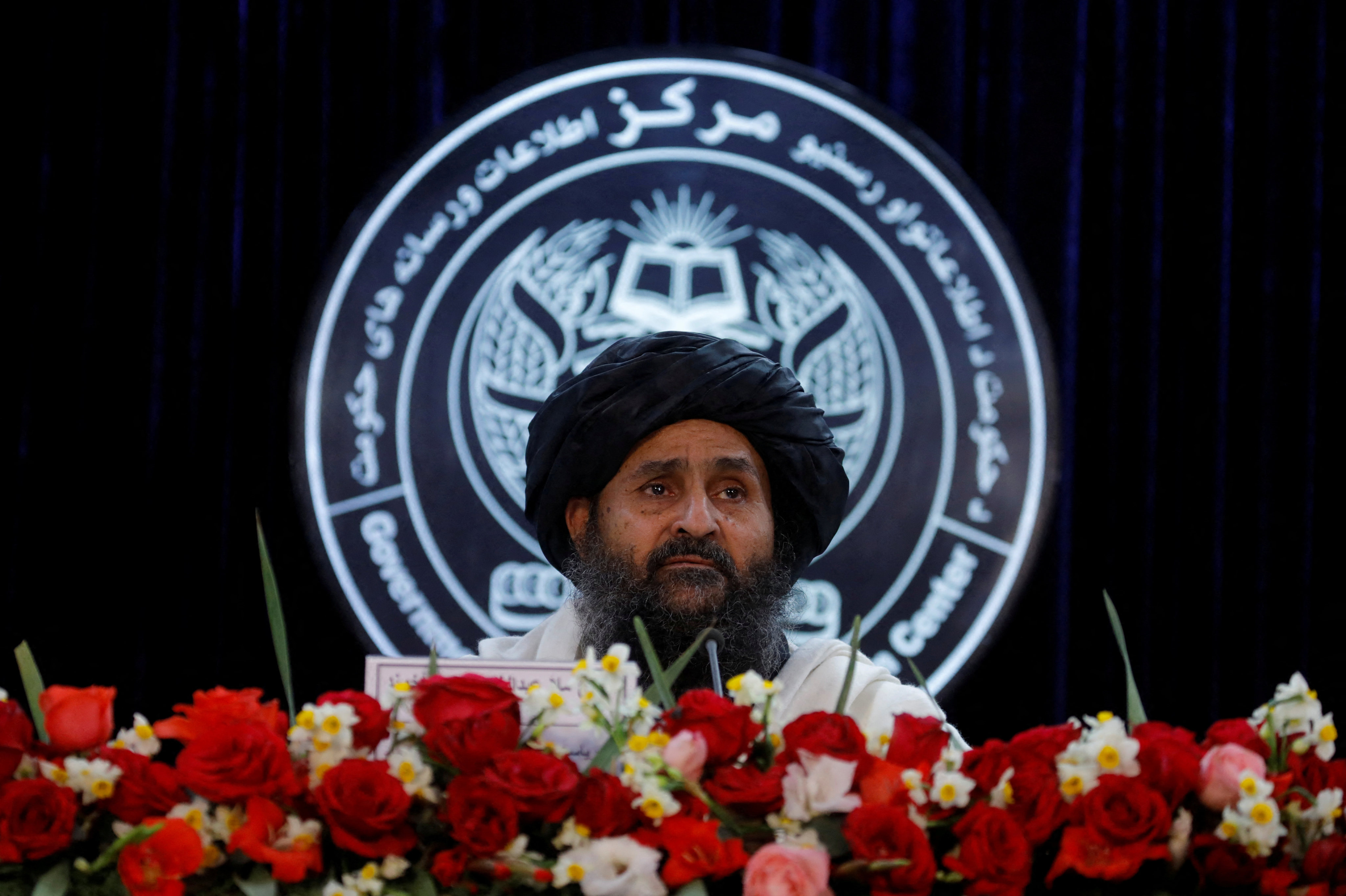 Afghan Deputy Prime Minister Mullah Abdul Ghani Baradar said that a pilot plan would begin to convert bases in the capital Kabul and in northern Balkh province. Photo: Reuters