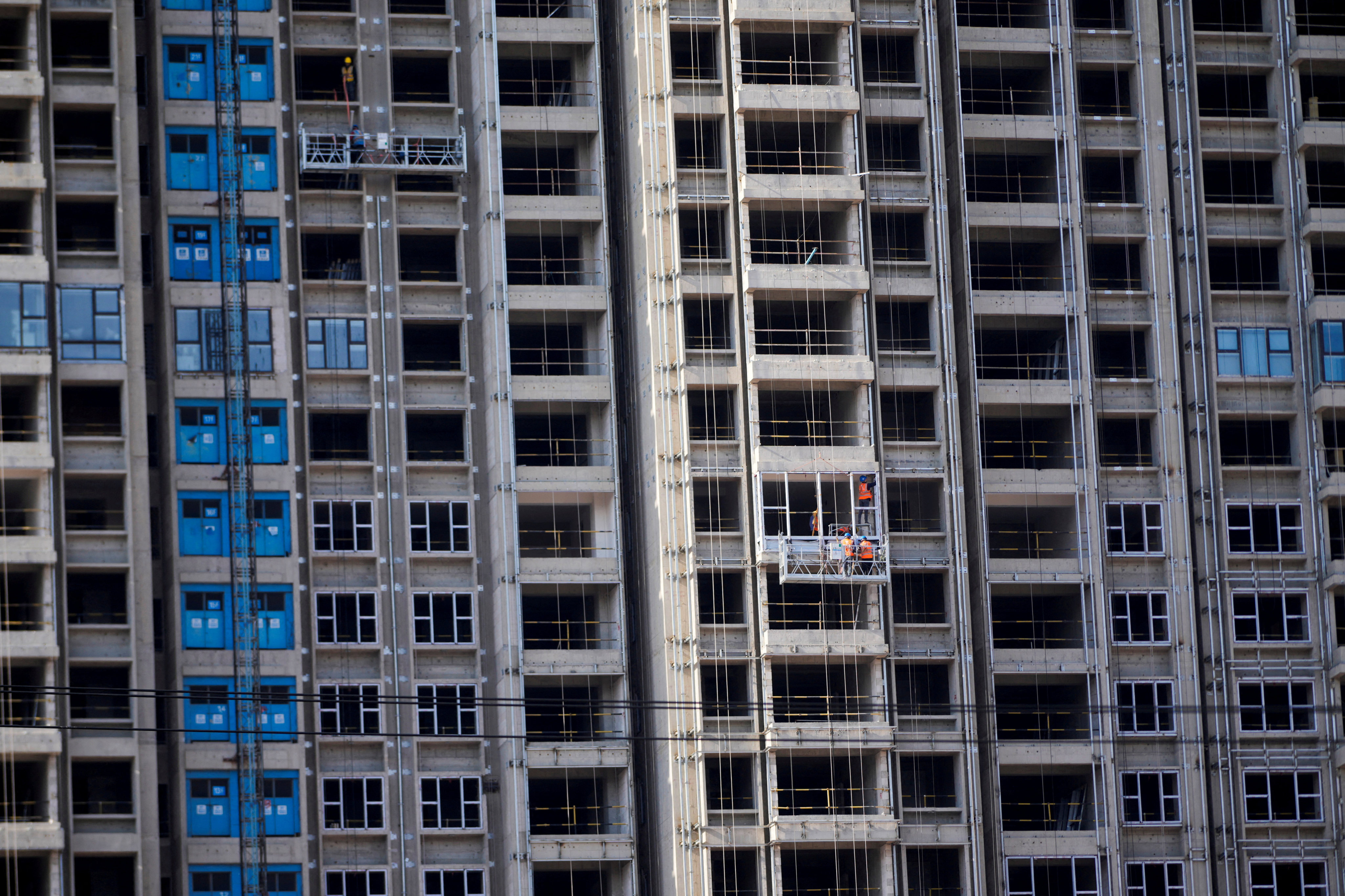 The average price of newly completed homes in China rose last month in 36 of the 70 cities tracked, more than double the 15 recorded in December. Photo: Reuters