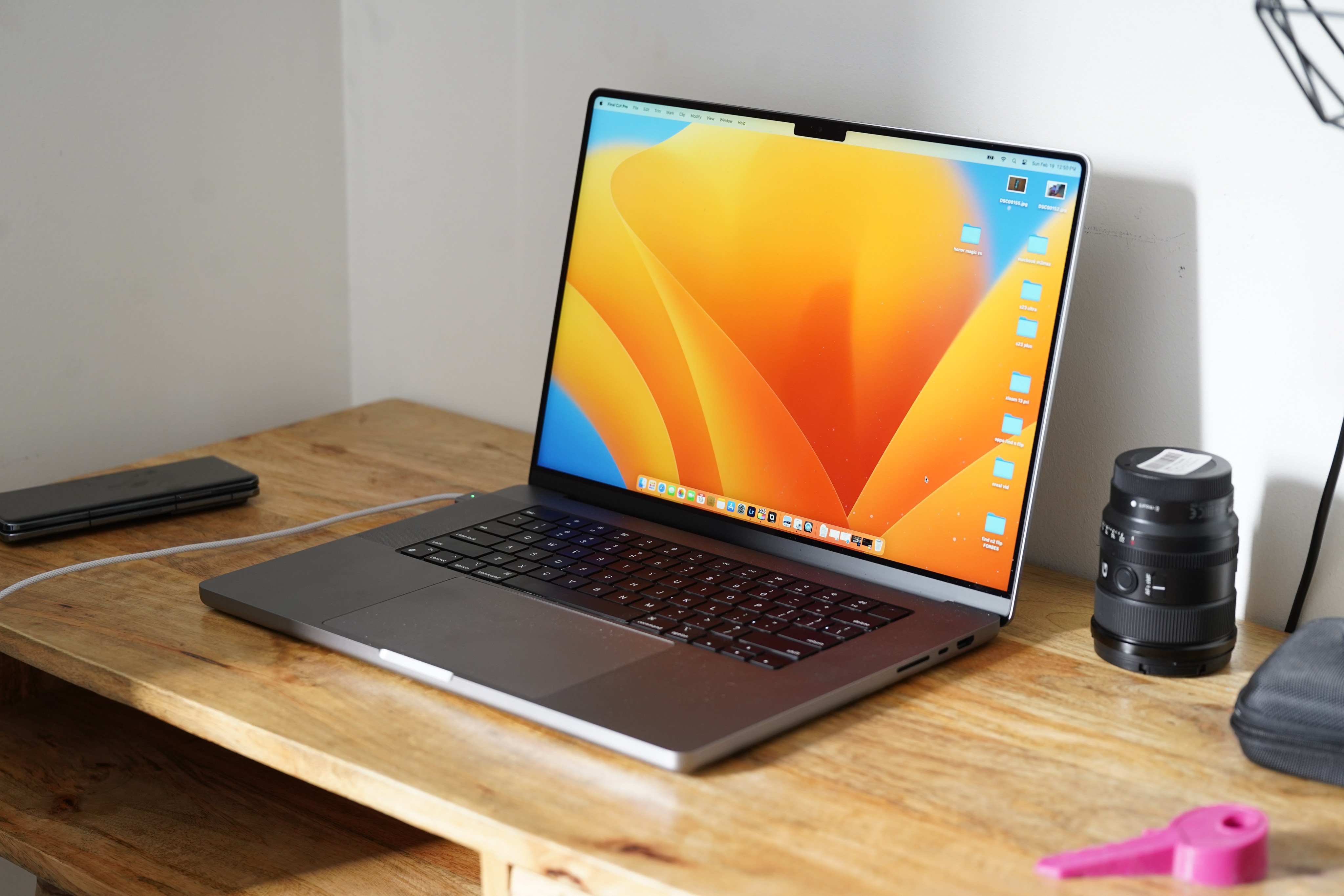 Apple’s new 16-inch MacBook Pro with the M2 Max chip is powerful enough to be the main workstation for video creators, even on the go. Photo: Ben Sin