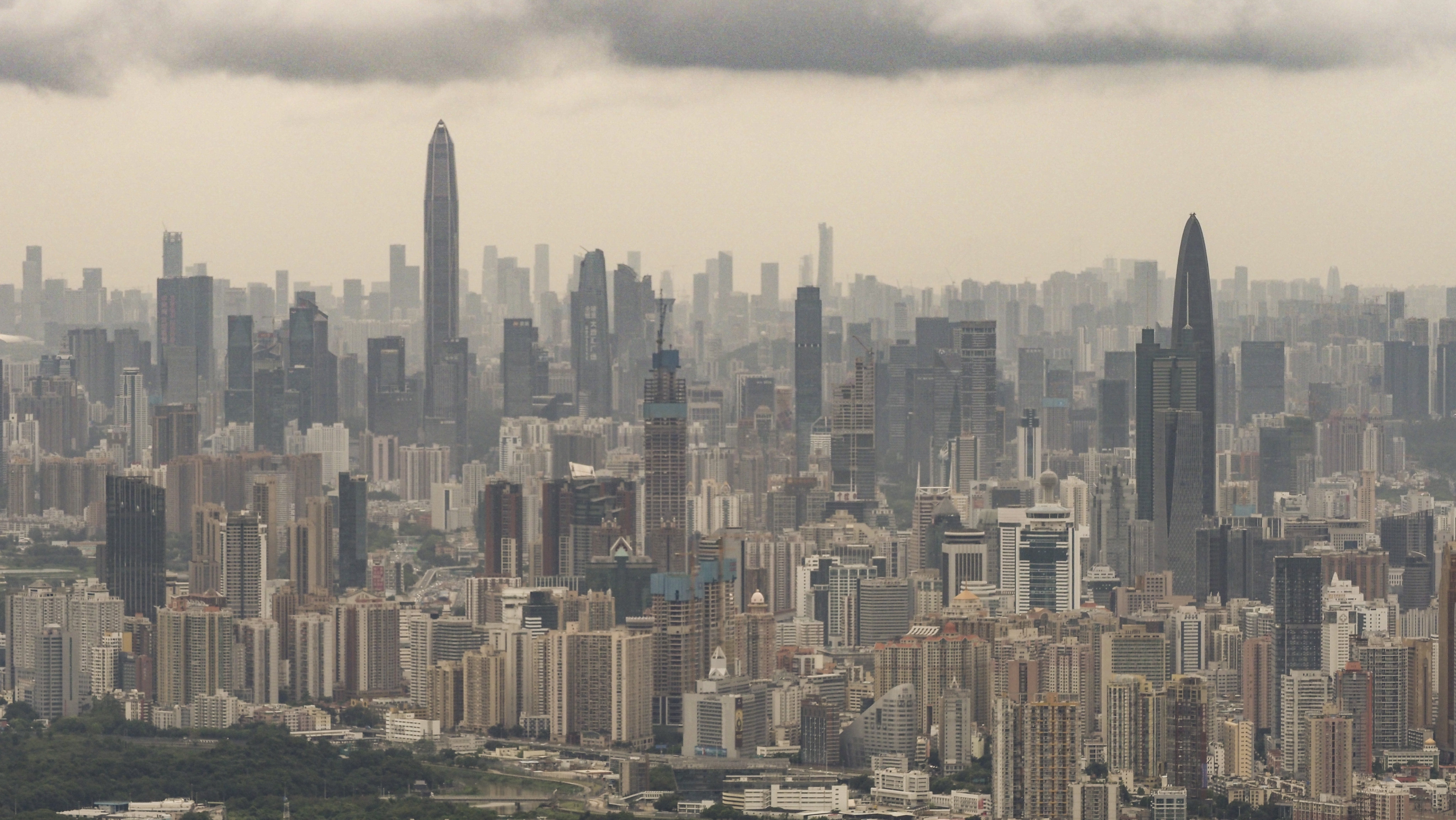 Shenzhen is one of the nine mainland cities in the Greater Bay Area development zone. Photo: Martin Chan