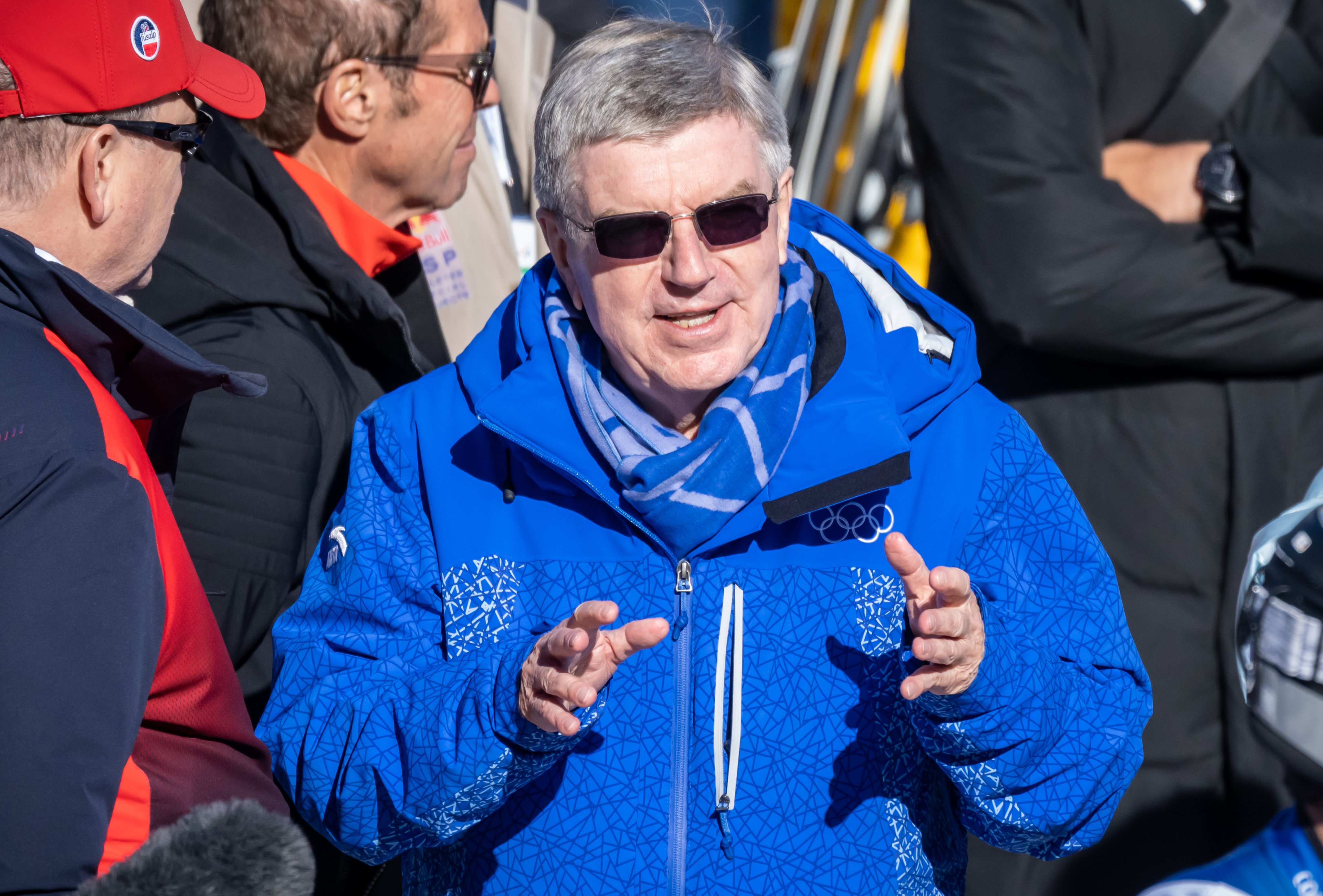 International Olympic Committee president Thomas Bach has claimed he is doing most for peace by allowing Russian athletes to compete. Photo: DPA