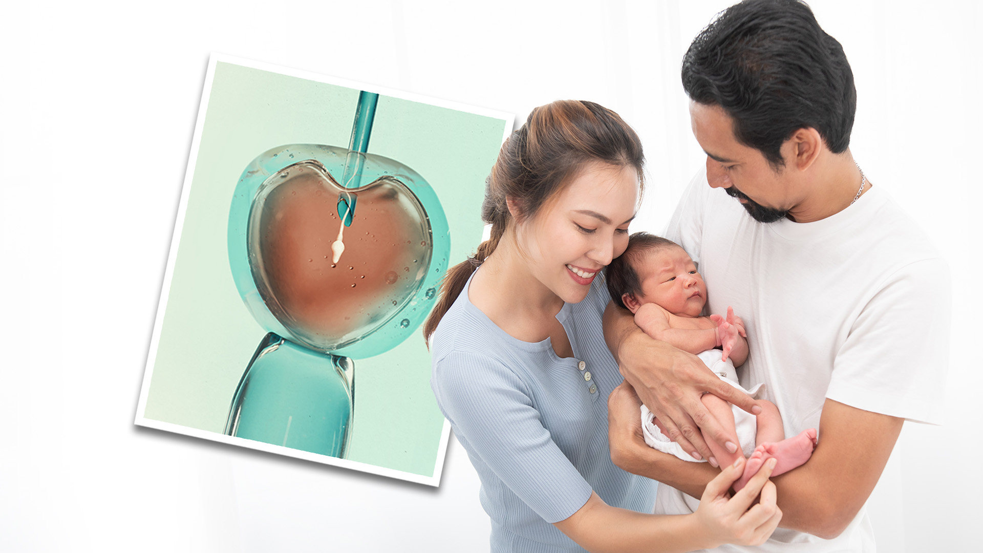 A couple in China won a court case after a hospital IVF blunder left them unknowingly raising another couple’s son. The man says the verdict is meaningless until he finds out what happened to his child. Photo: SCMP composite/Handout