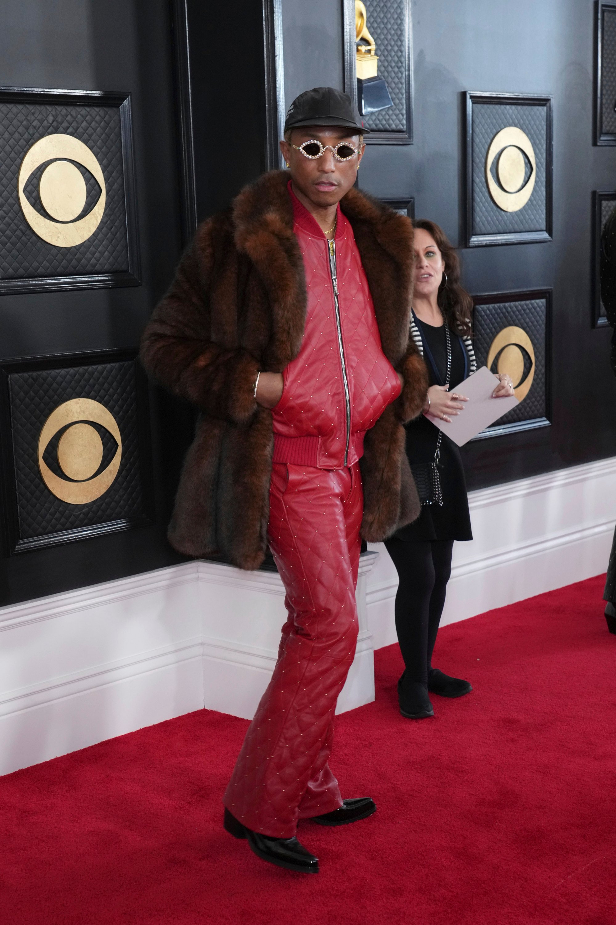 Photo: Pharrell Williams Attends the 65th Grammy Awards in Los