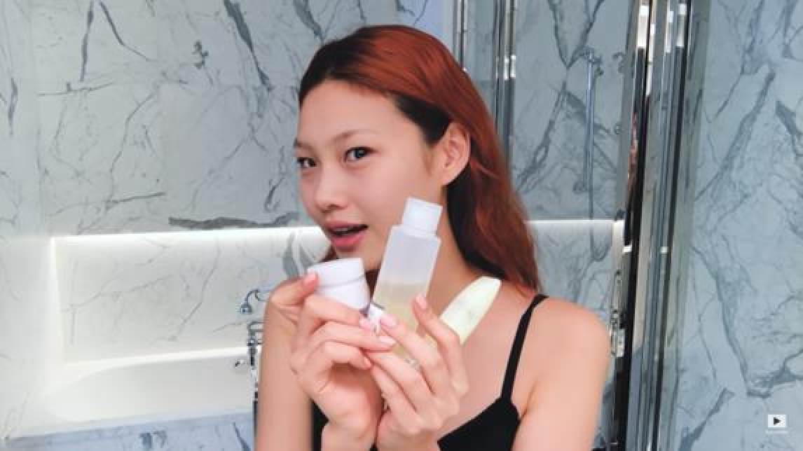 Watch Squid Game's Hoyeon Jung's Steps for Perfect Skin and a Two-Tone Lip, Beauty Secrets