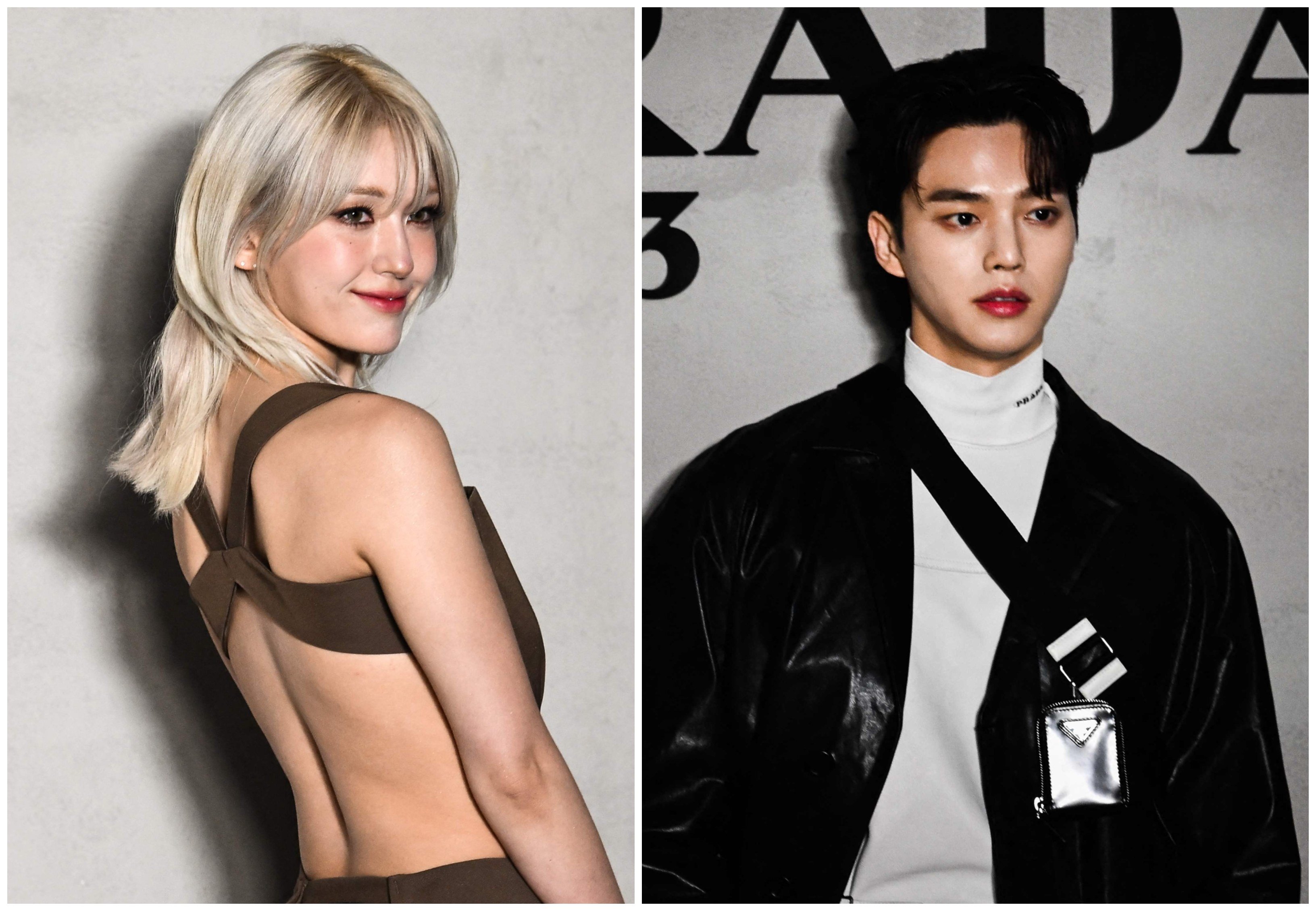 South Korean stars Jeon Somi and Song Kang attended Milan Fashion Week 2023. Photos: AFP