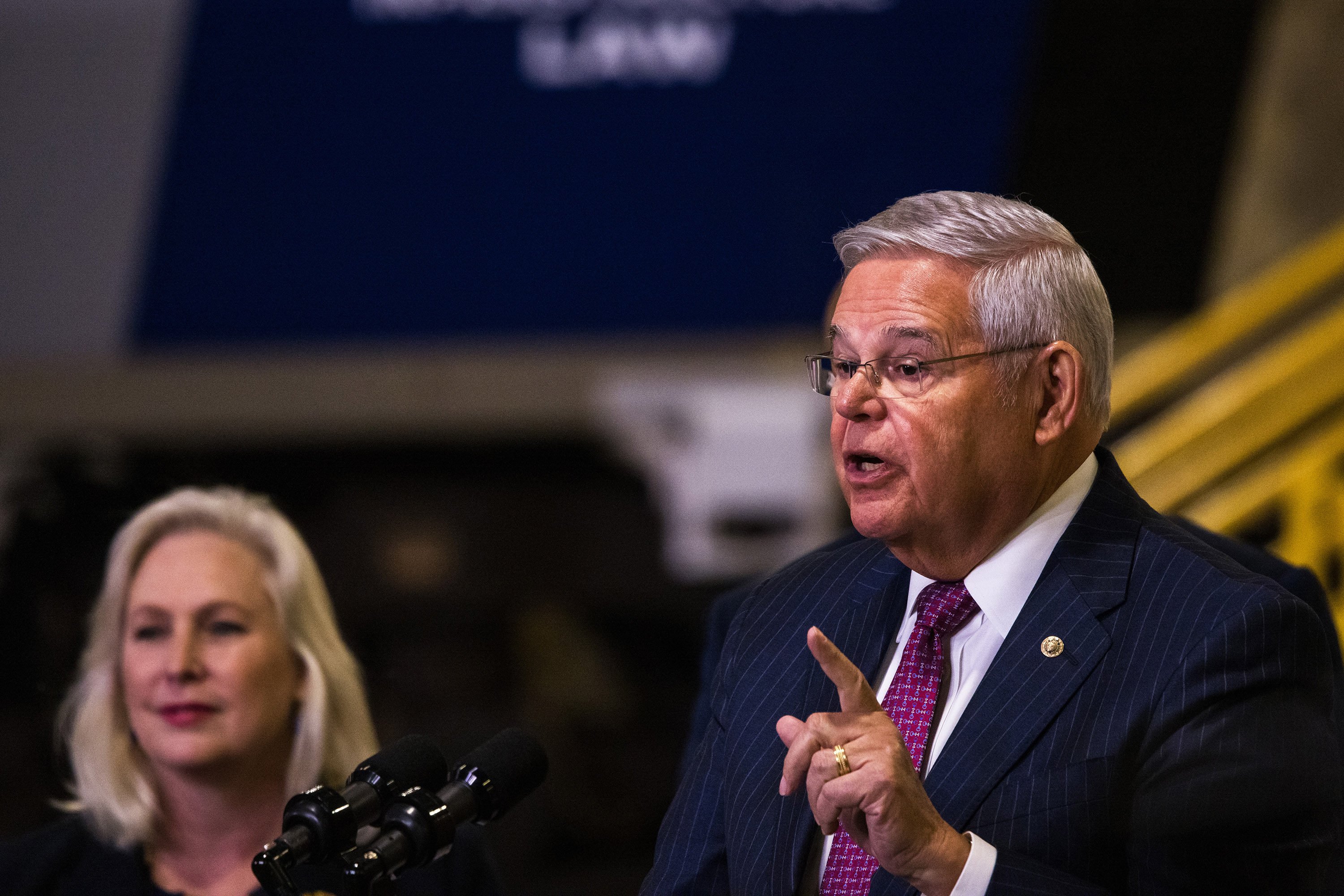 US Senator Bob Menendez has called for an economic alliance of “like-minded countries” that can respond to adversaries. Photo: Getty Images/TNS