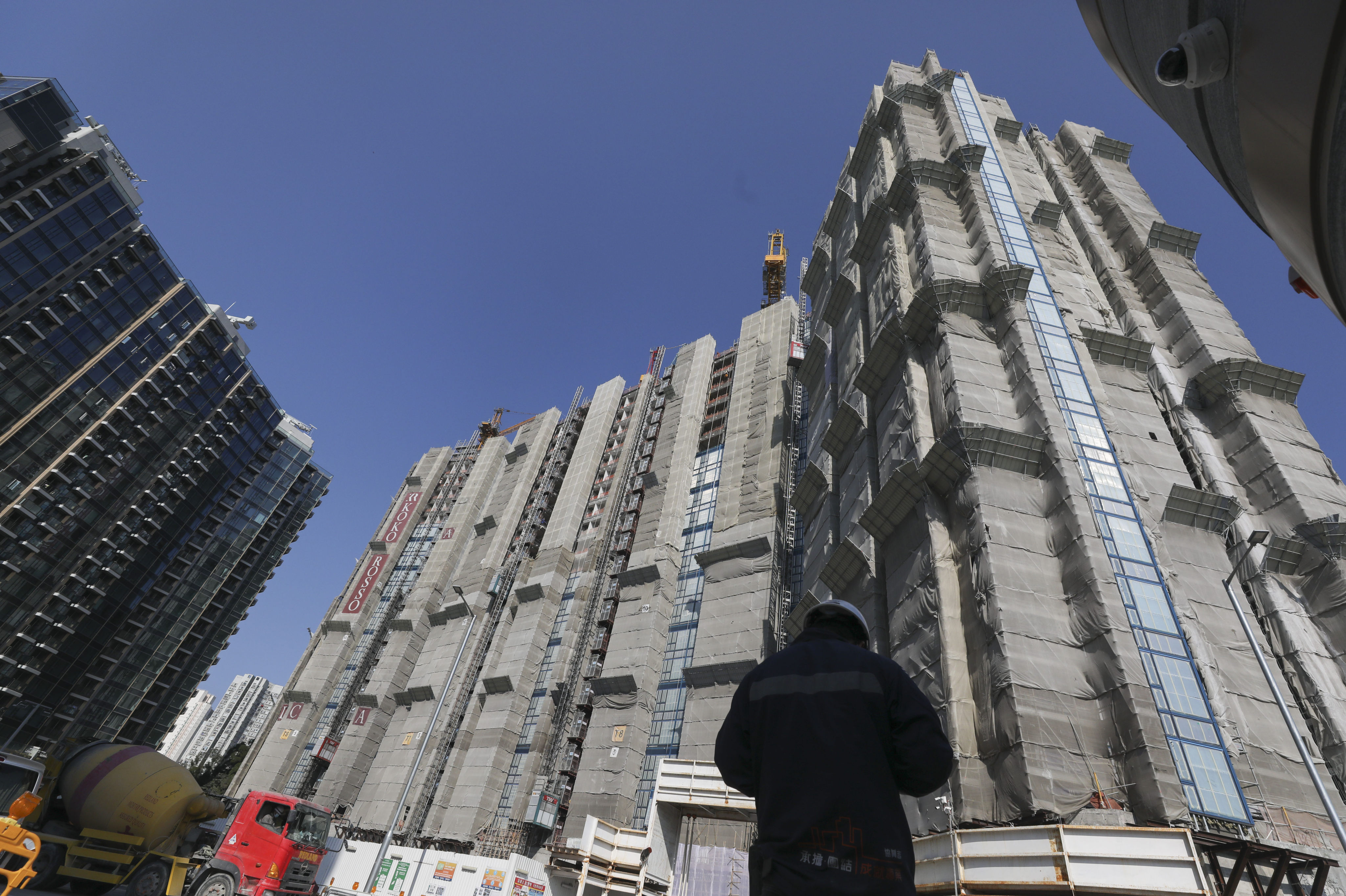 The Koko Rosso development in Lam Tin, Hong Kong, pictured on February 23, 2023. Photo: Xiaomei Chen