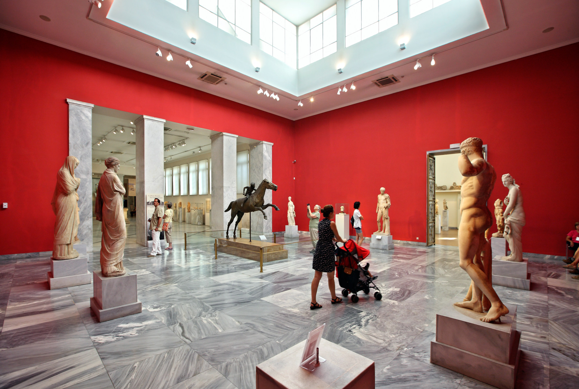 The National Archaeological Museum is home to the world’s finest collection of Greek antiquities, housed in a vast neoclassical building. Photo: Shutterstock