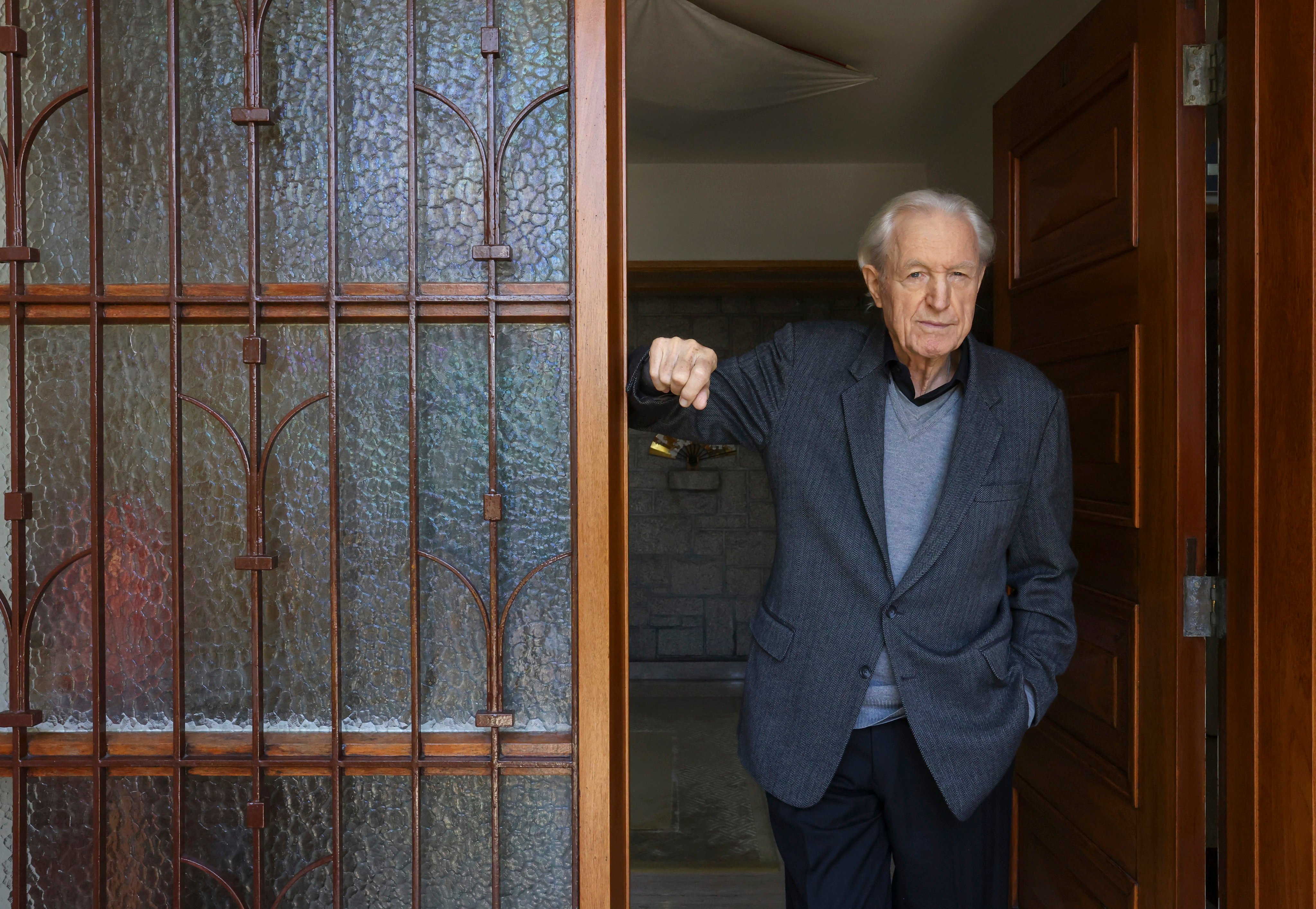 Klaus Heymann, founder of the Naxos record label and chairman of the Naxos Music Group, at his home in Kowloon, Hong Kong, in February 2023. Photo: Jonathan Wong