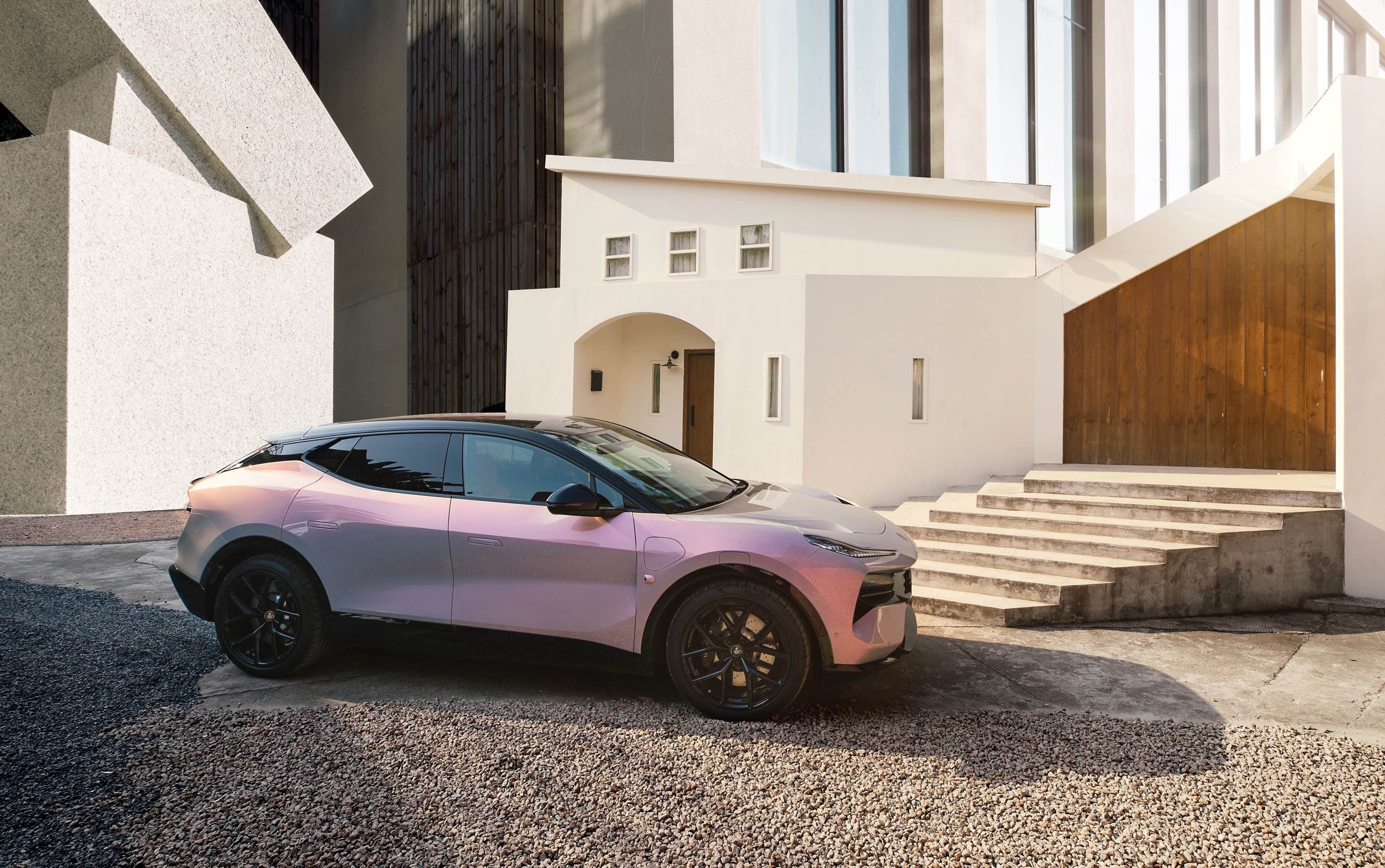 Lotus Technology launched sales of its first EV, the Eletre, in China, the UK and Europe late last year. A version in colours inspired by K-pop girl group Blackpink targets young female buyers. Photo: Handout