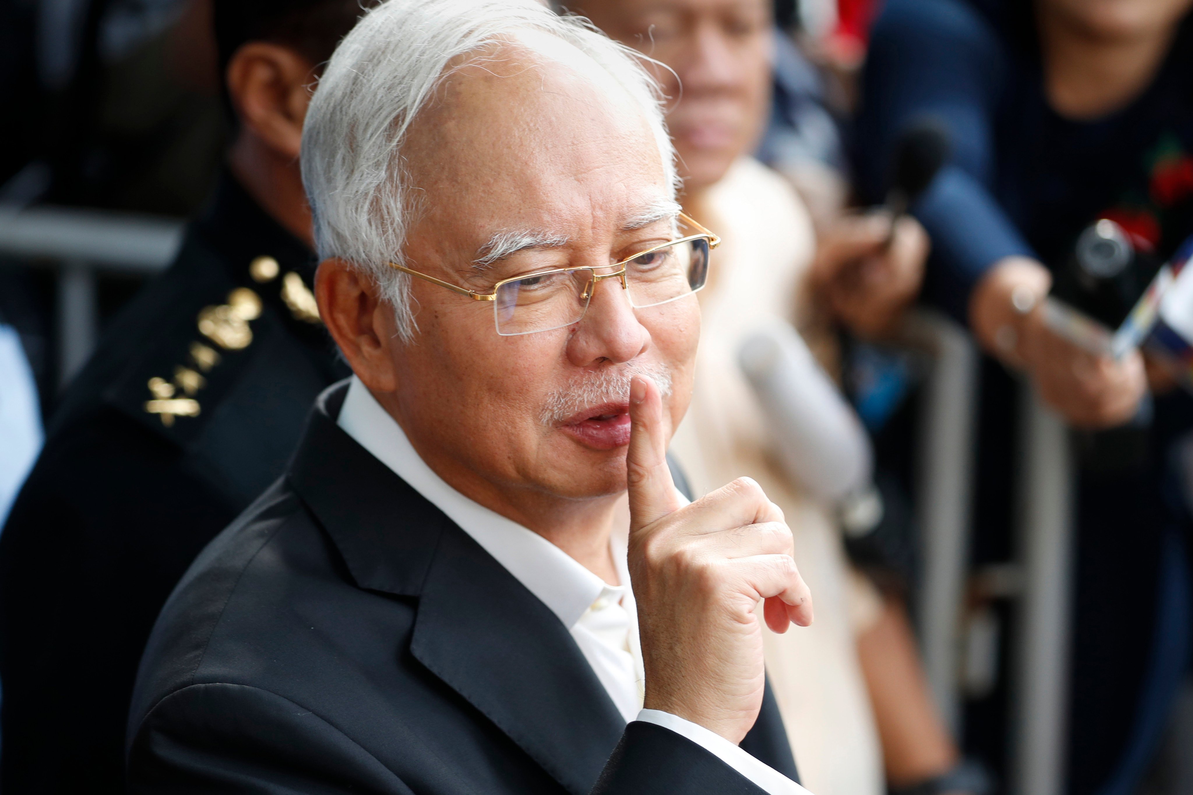 Former Malaysian prime minister Najib Razak. File photo: AP