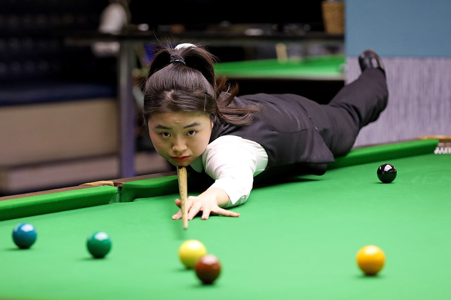 Bai Yulu has announced her talent at the global tournament despite her defeat in the final. Photo: WWS