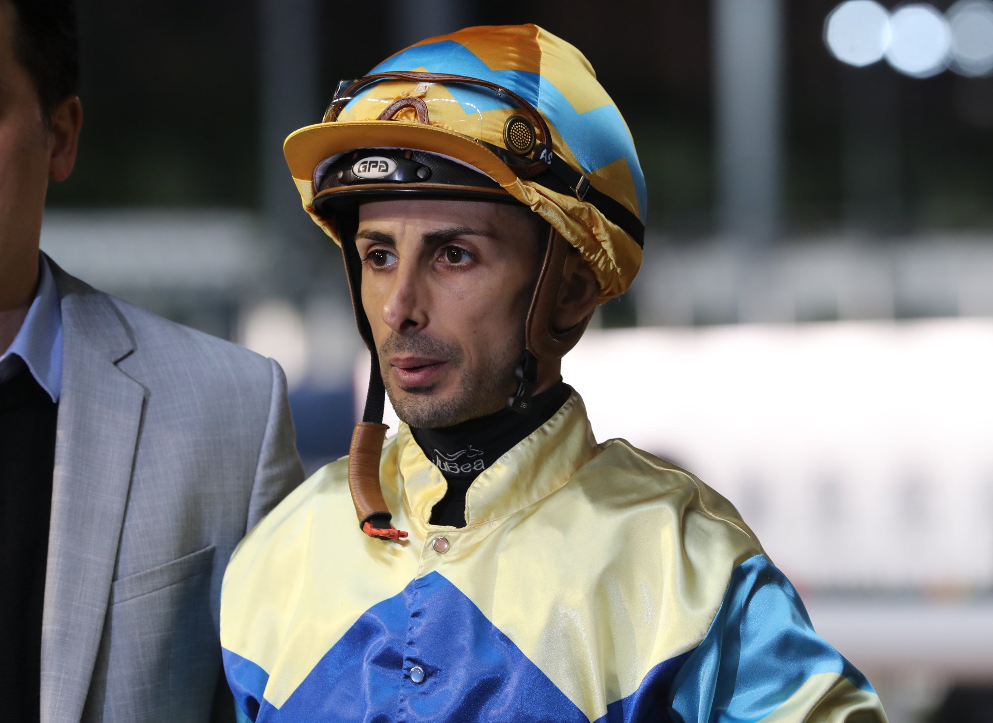 Jockey Alberto Sanna.