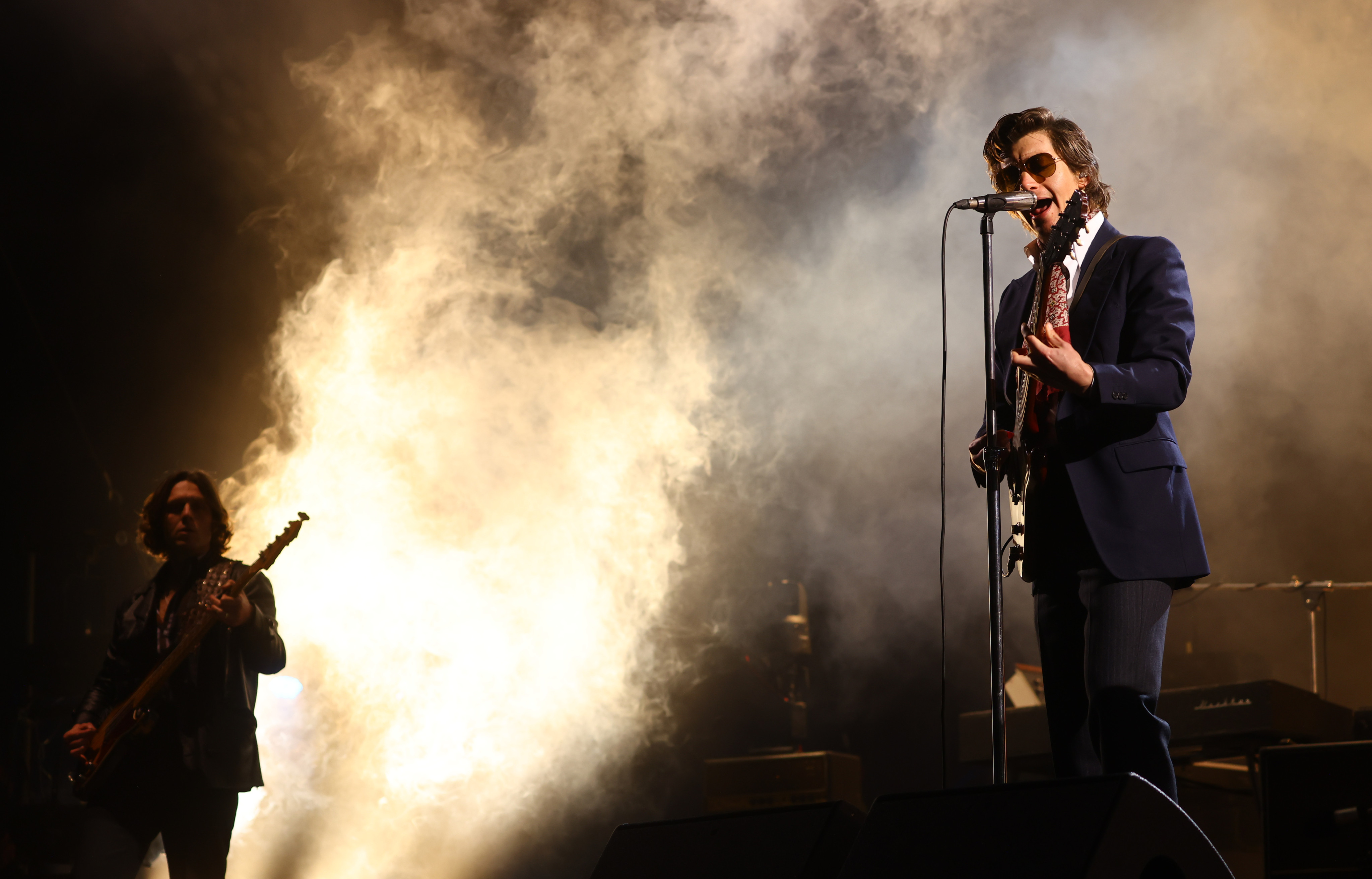 Arctic Monkeys performing at Clockenflap, Hong Kong’s Music & Art Festival at Central Harbourfront, on March 3. Photo: Dickson Lee