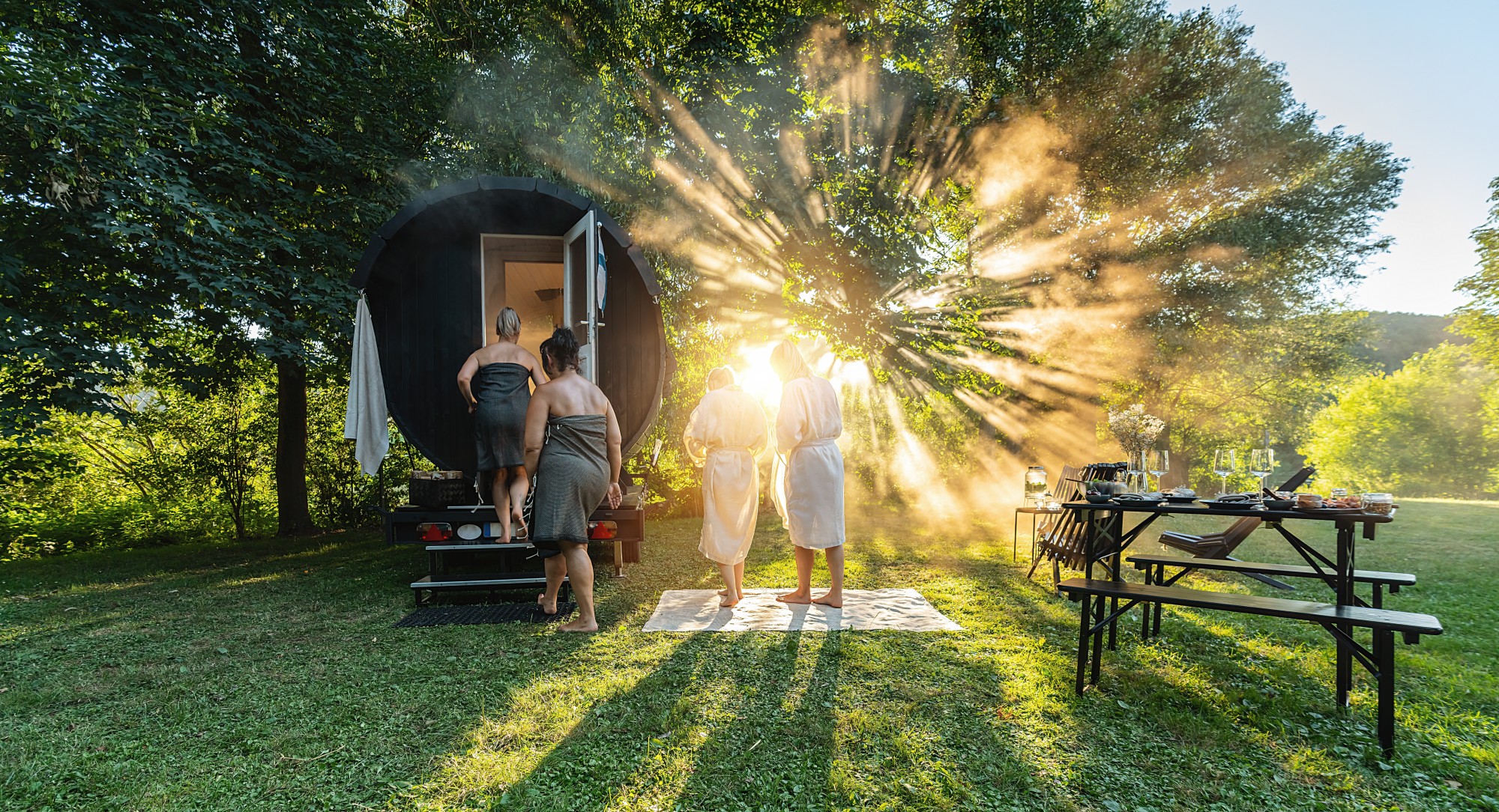 How a sauna can make you happier and healthier having one regularly