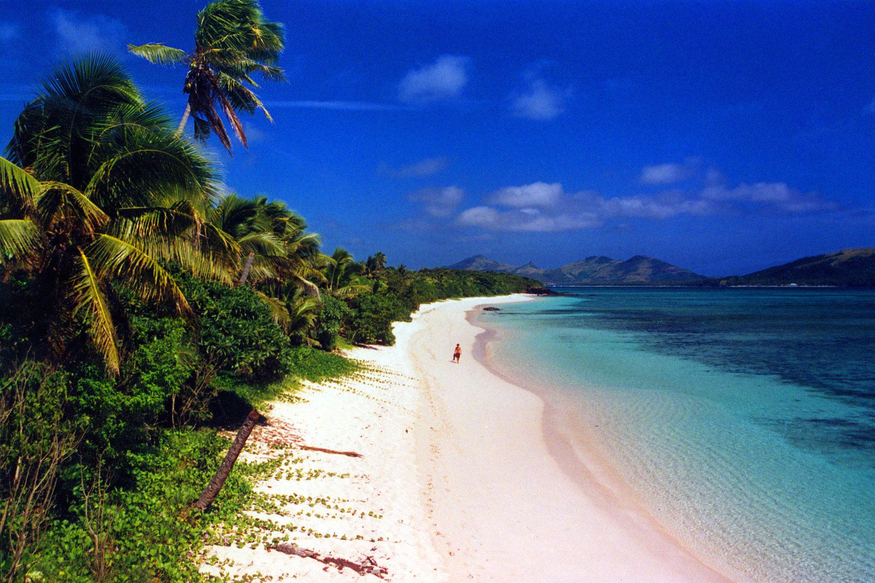 A beach in Fiji. Photo: Tim Pile