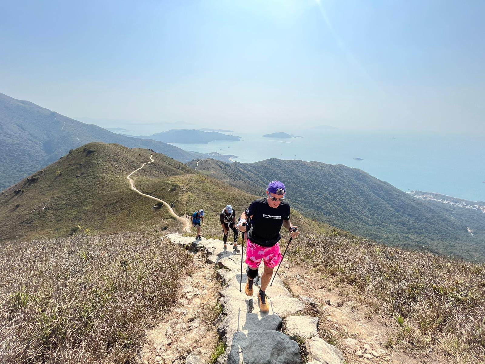Jo Lodder is the first person to finish Hong Kong’s “5in5”. Photo: Handout