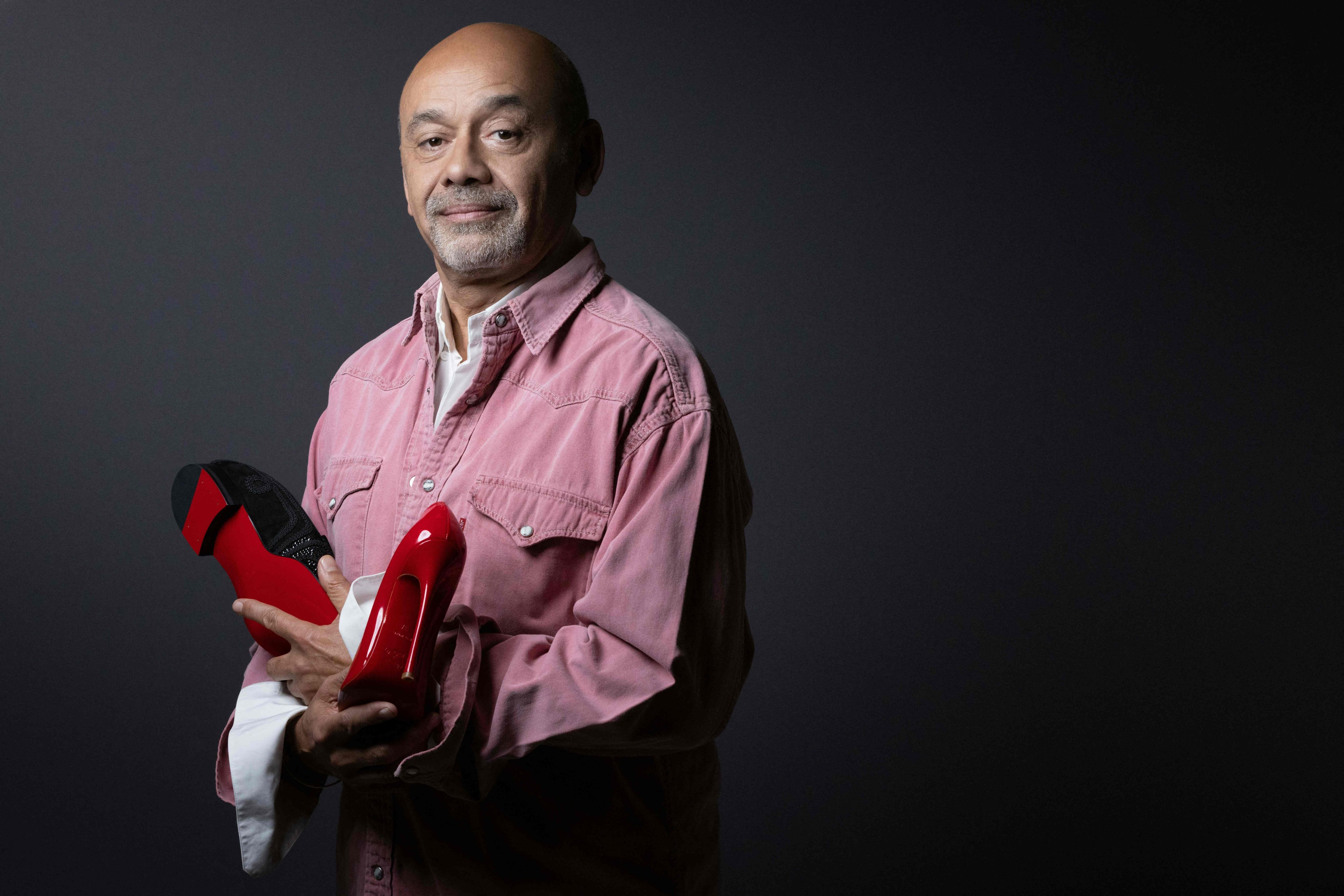 The iconic red soles - Christian Louboutin