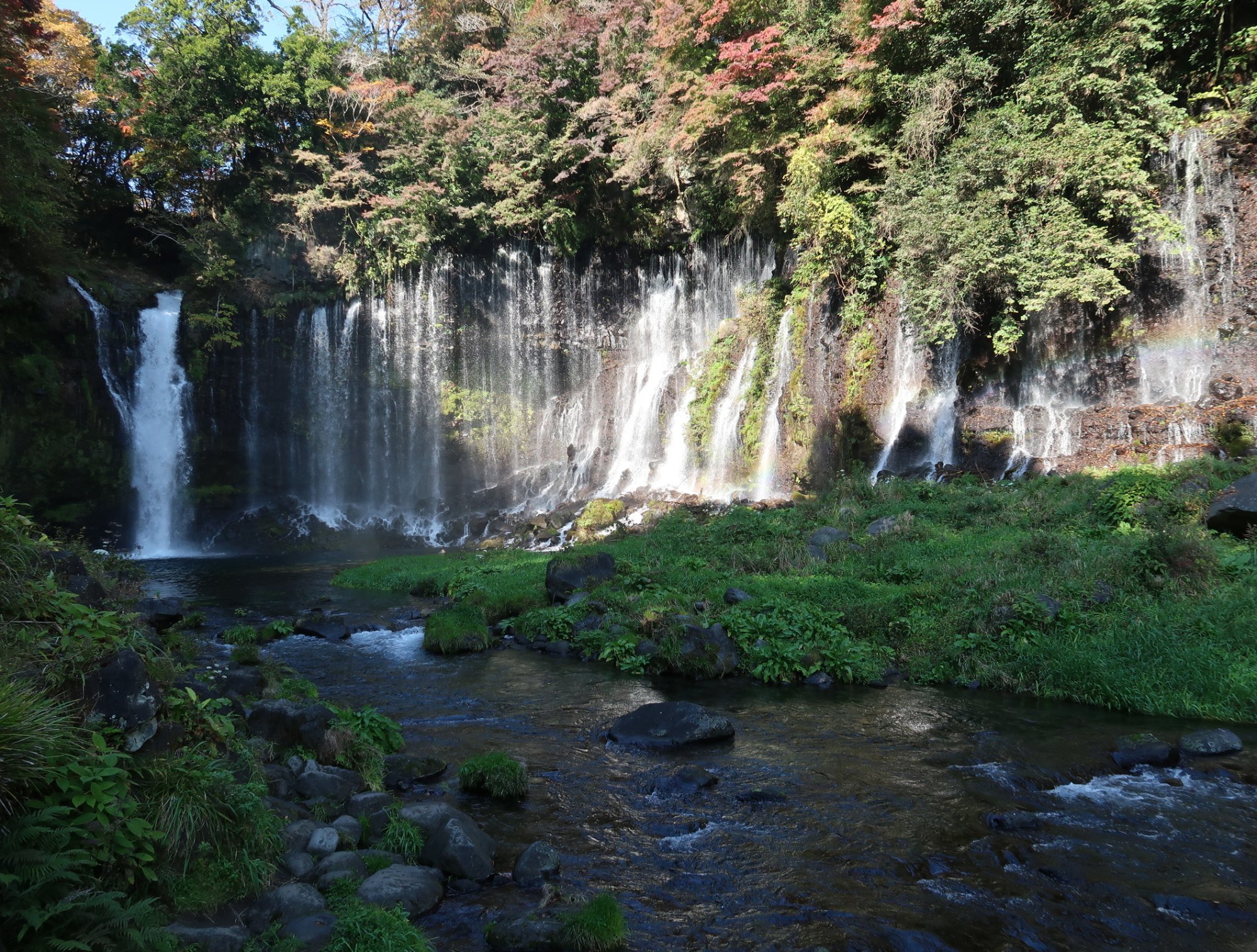 The Shiraito Falls in the foothills of Mt Fuji, Japan. Photo: Julian Ryall