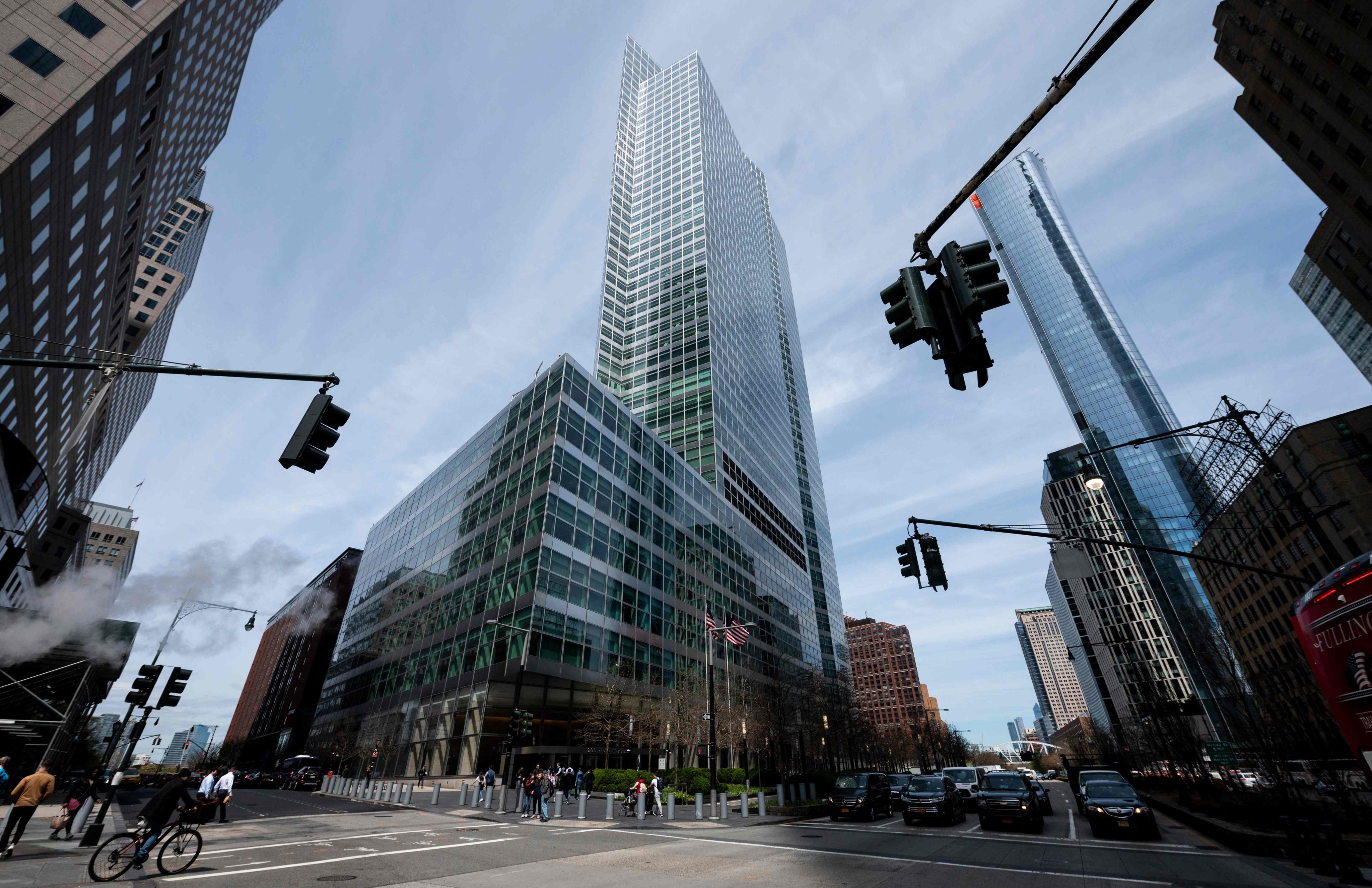 The headquarters of Goldman Sachs in New York City. Photo: AFP