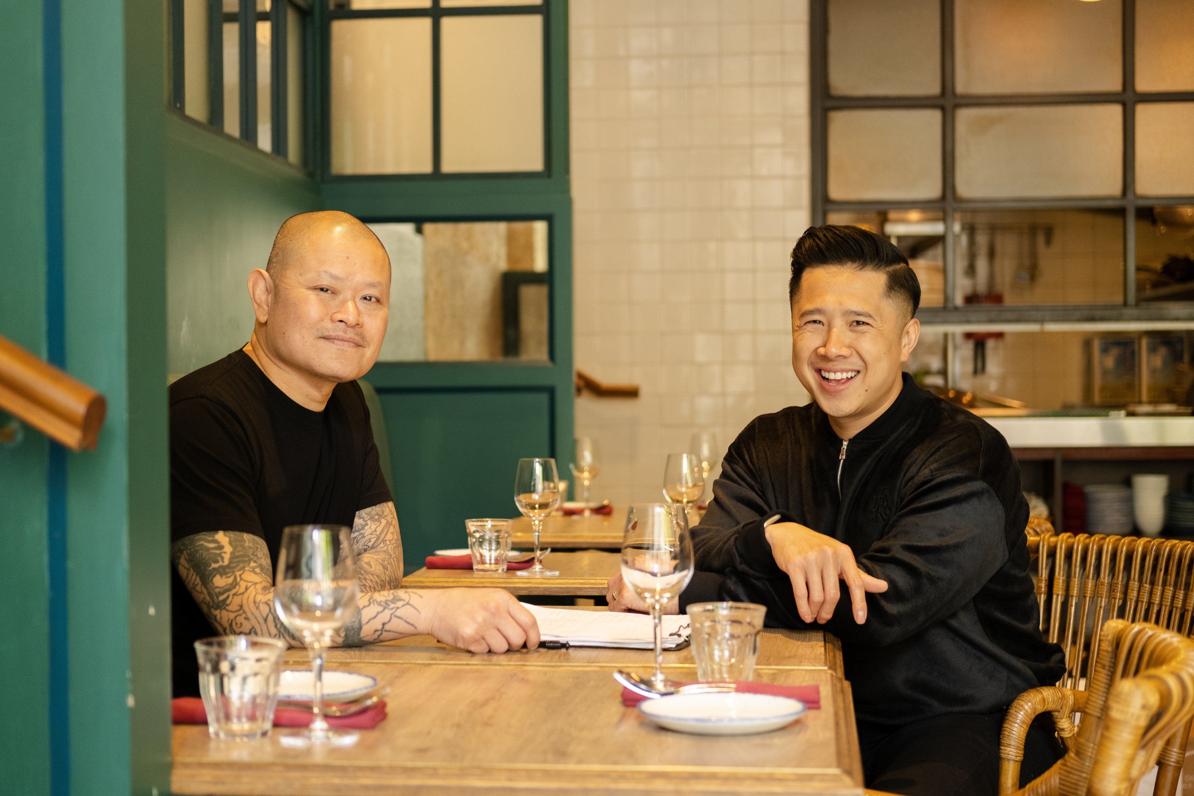 Chef of HaiSous Vietnamese Kitchen, in Chicago, Thai Dang (right, with fellow Vietnamese chef John Nguyen of Le Garcon Saigon, in Hong Kong) talks about perseverance and following his passion.  Photo: Le Garcon Saigon