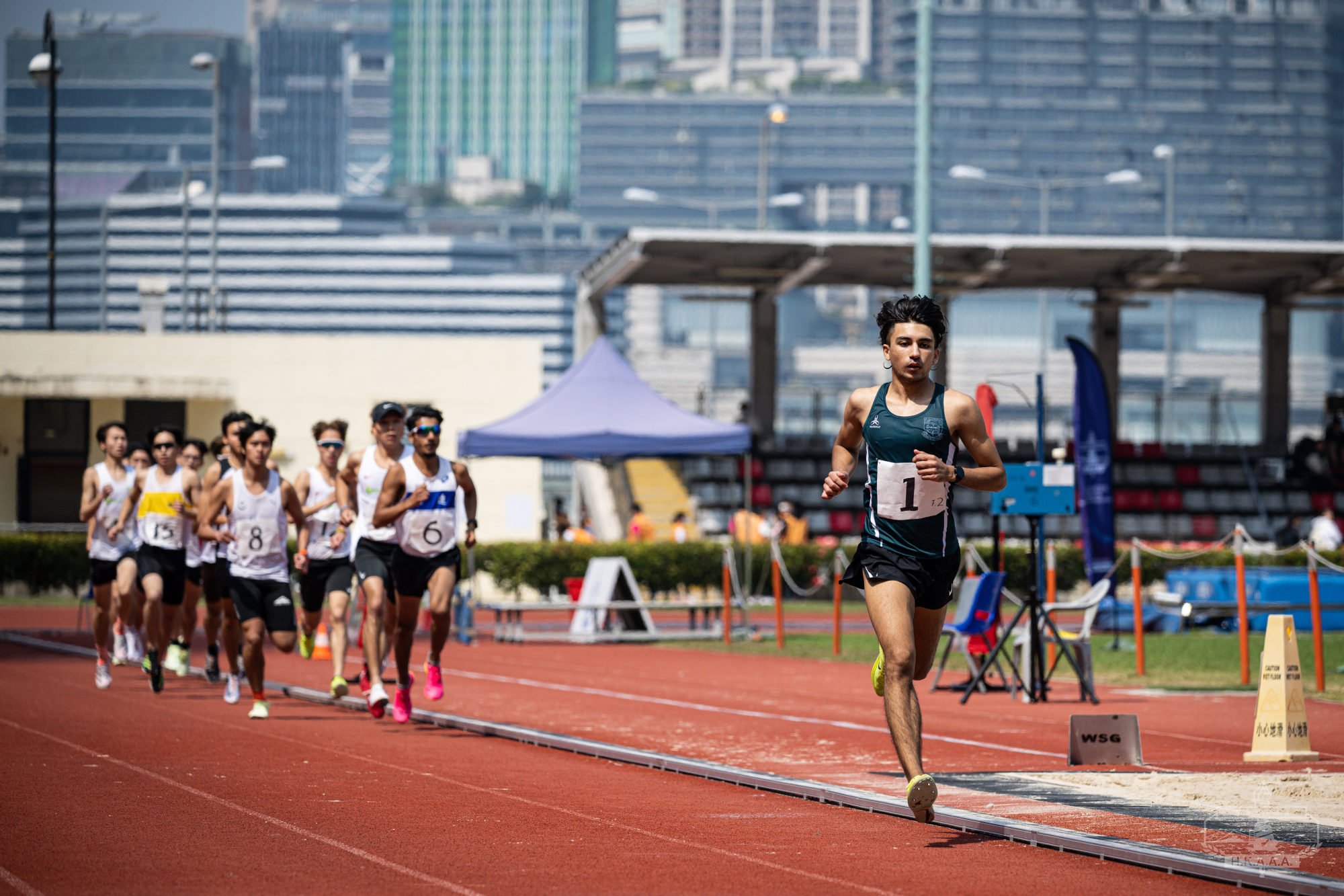 Hong Kong Athletics Series no record for Kamran Khan in 1,500m but