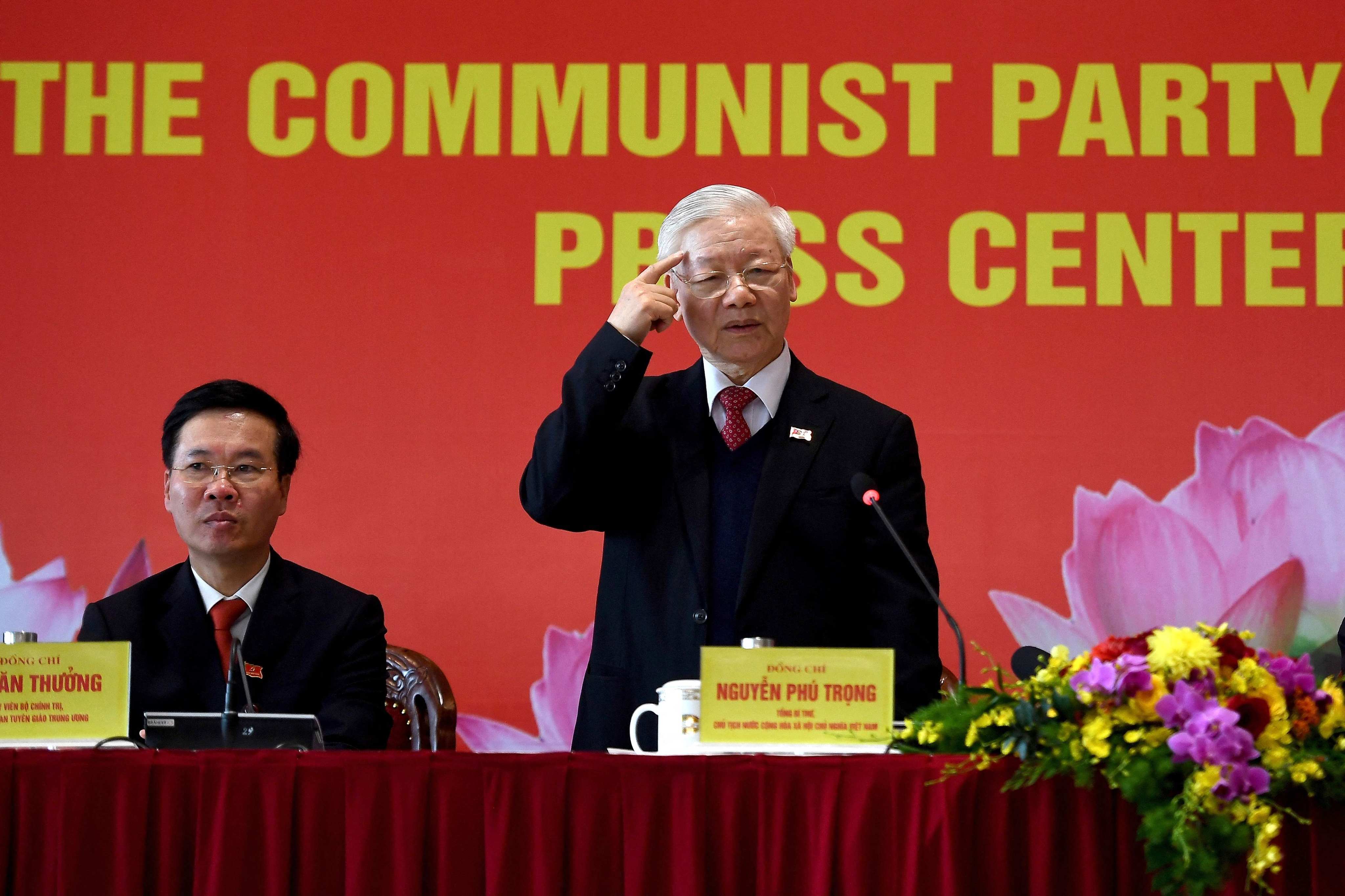 Vietnam’s Communist Party General Secretary Nguyen Phu Trong has led the anti-corruption efforts. Photo: AFP