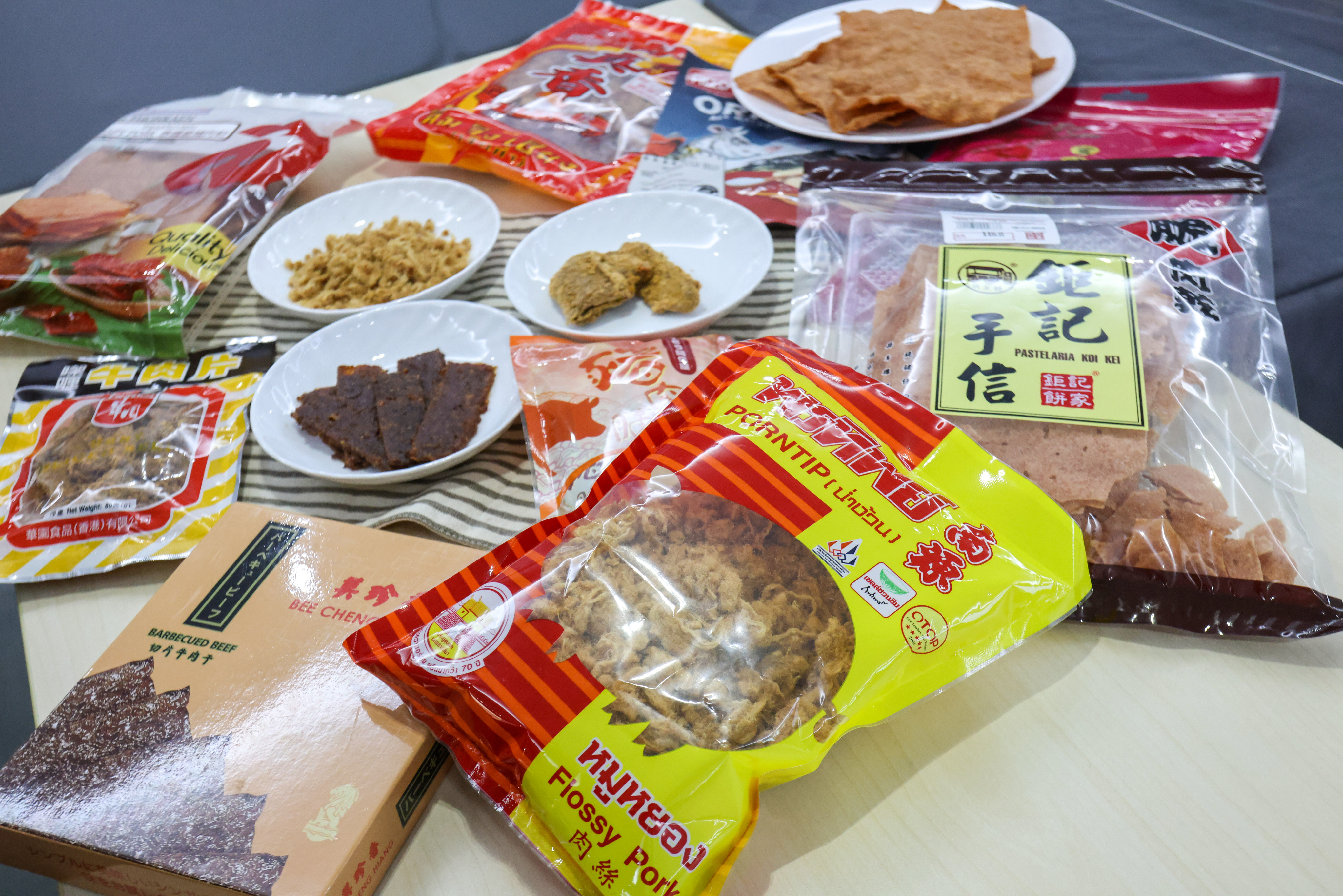 The watchdog tested 30 samples of dried meat. Photo: May Tse