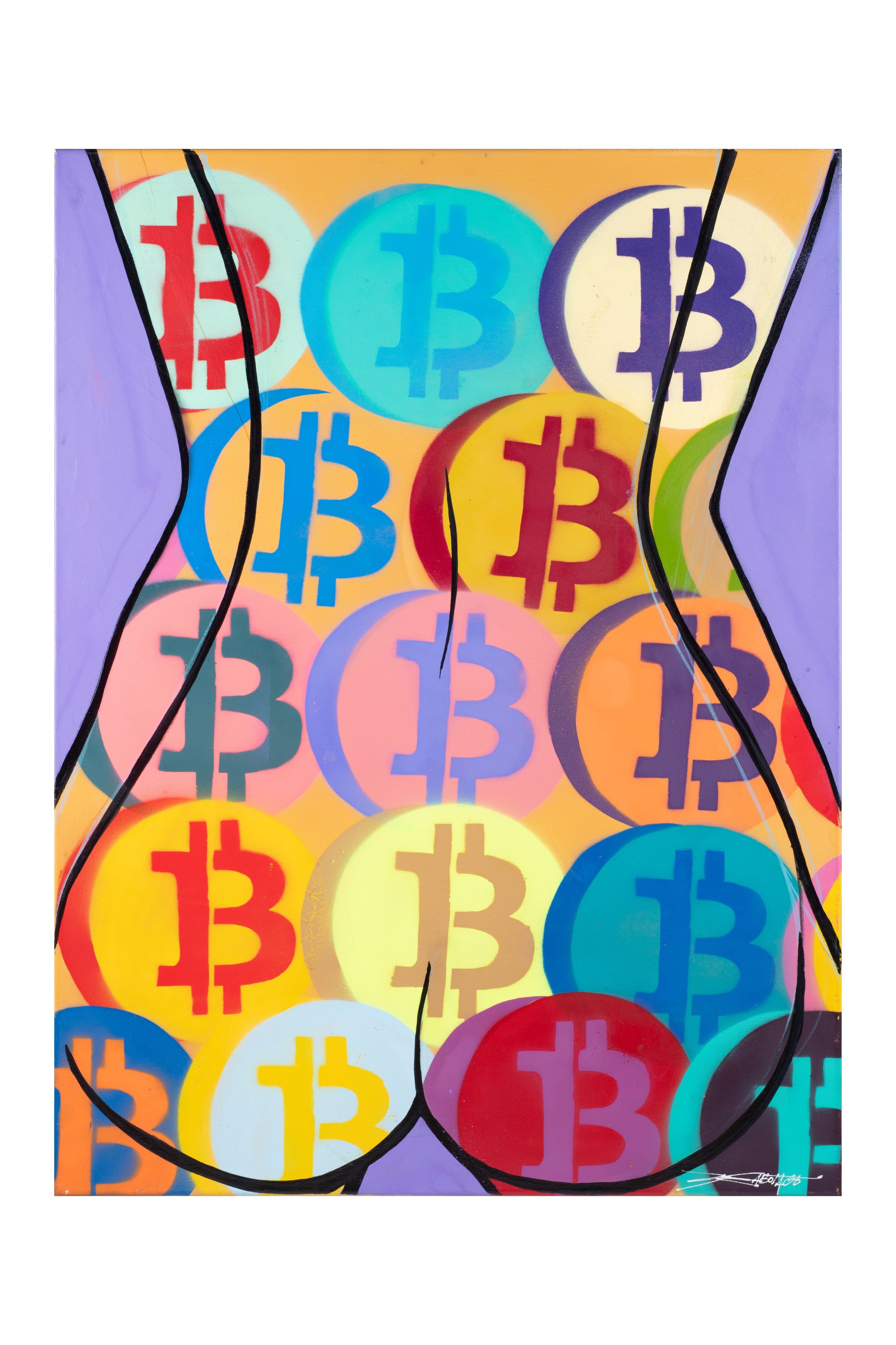 Ride the bitcoin by Szabotage. Photo: Szabotage