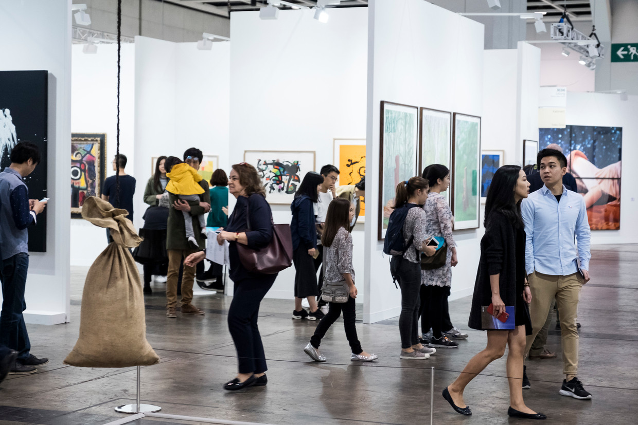 Art Basel Hong Kong 2023 is the first edition of the fair since Covid restrictions lifted, and some are asking if Hong Kong is losing its edge as an arts hub.  Photo: Art Basel