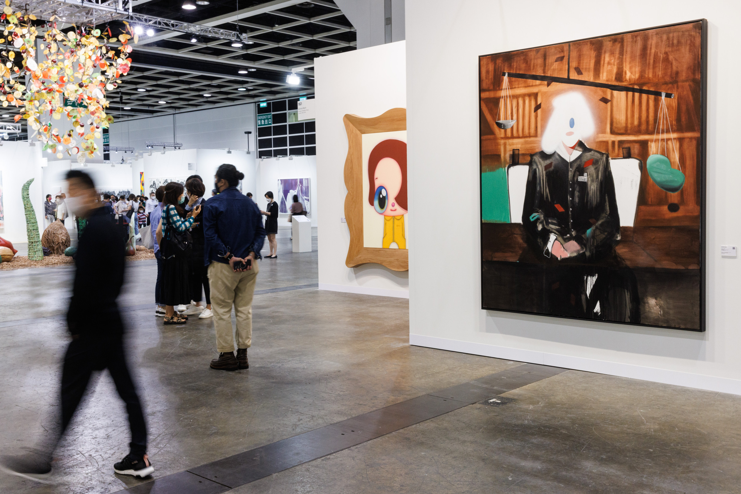 Art Basel Hong Kong returned to a hybrid format in 2021, and is preparing for its biggest physical event yet in 2023. Photo: LightRocket via Getty Images